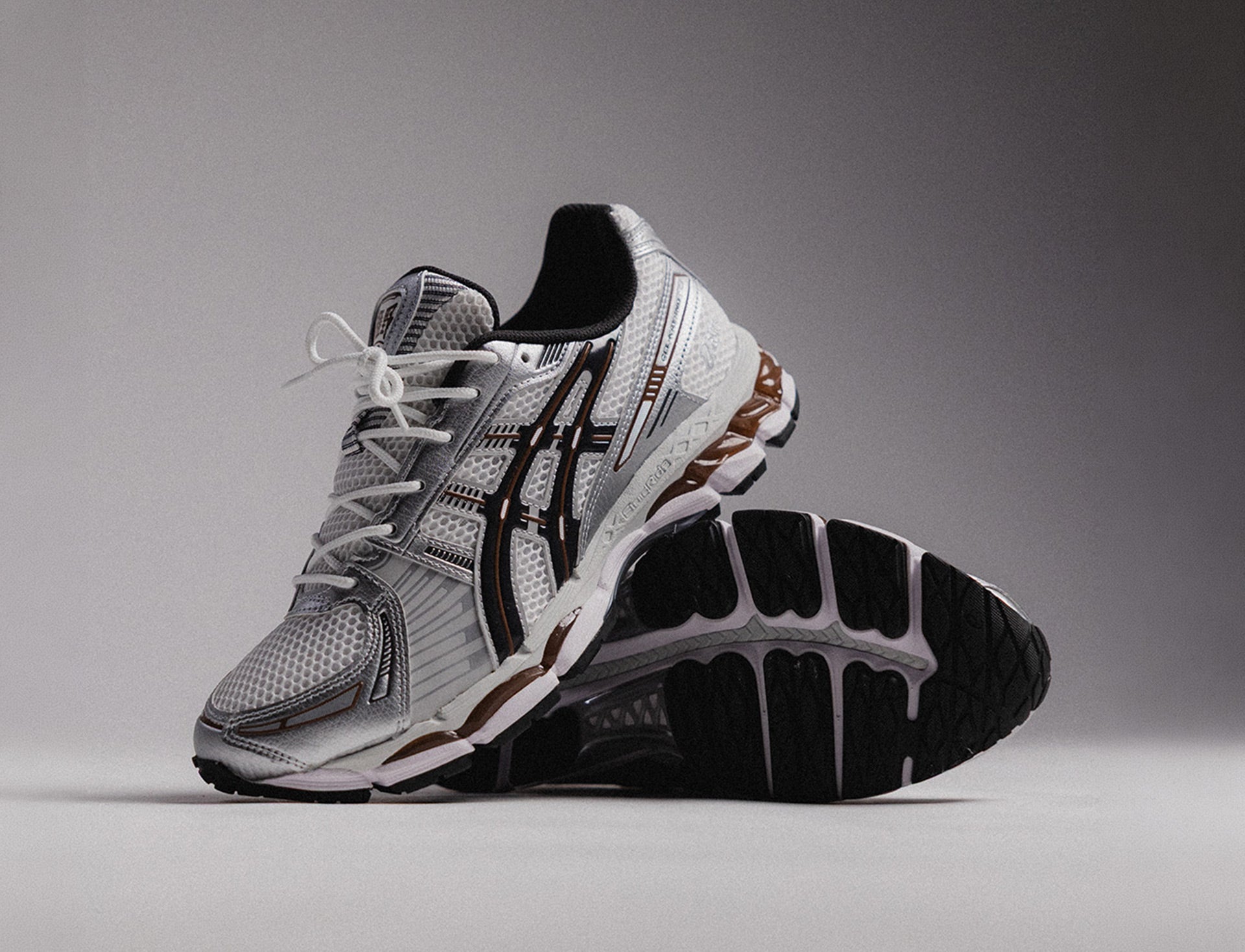 Asics Gel-Kayano 12.1 white graphite grey