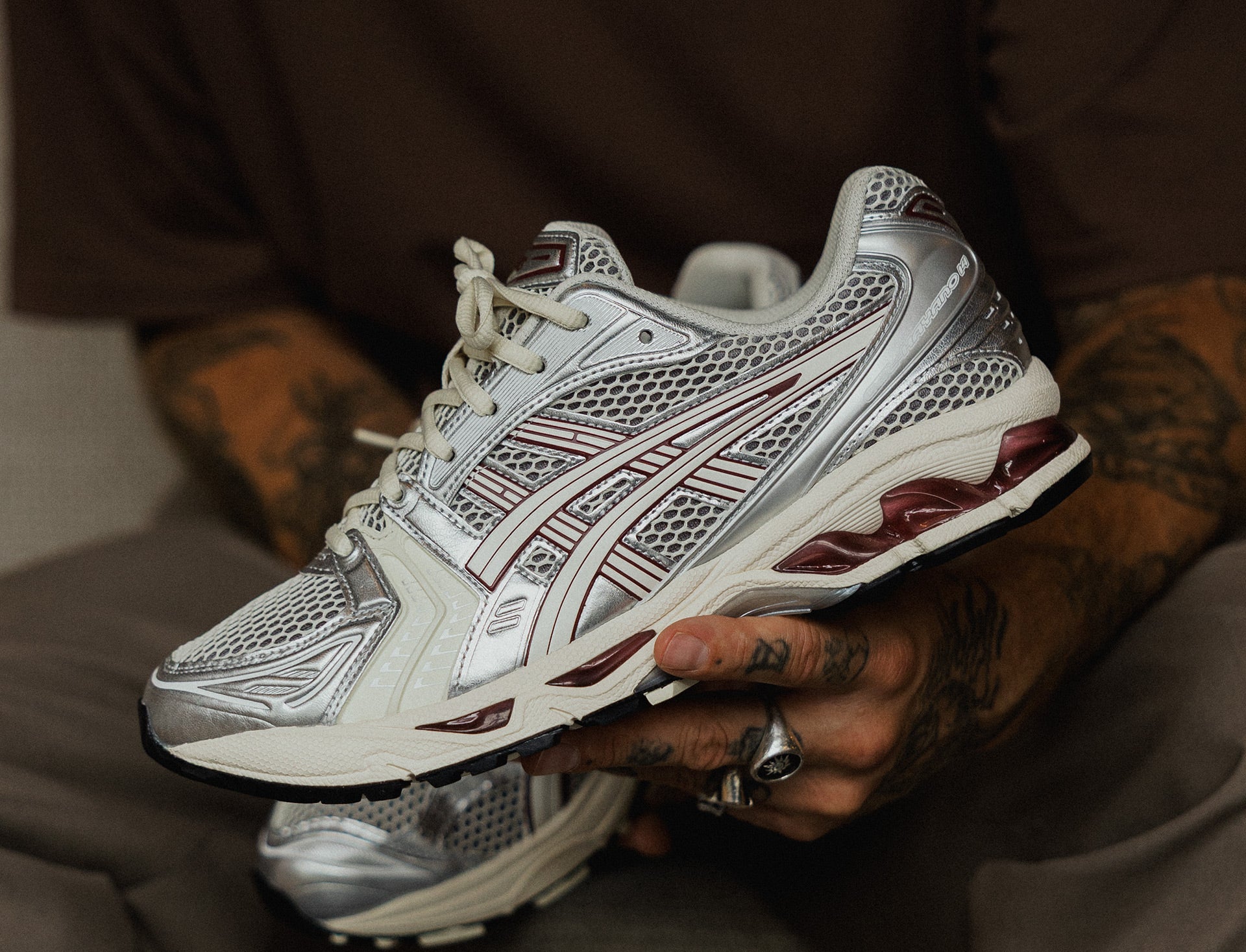 Asics Gel-Kayano 14 ivory cream