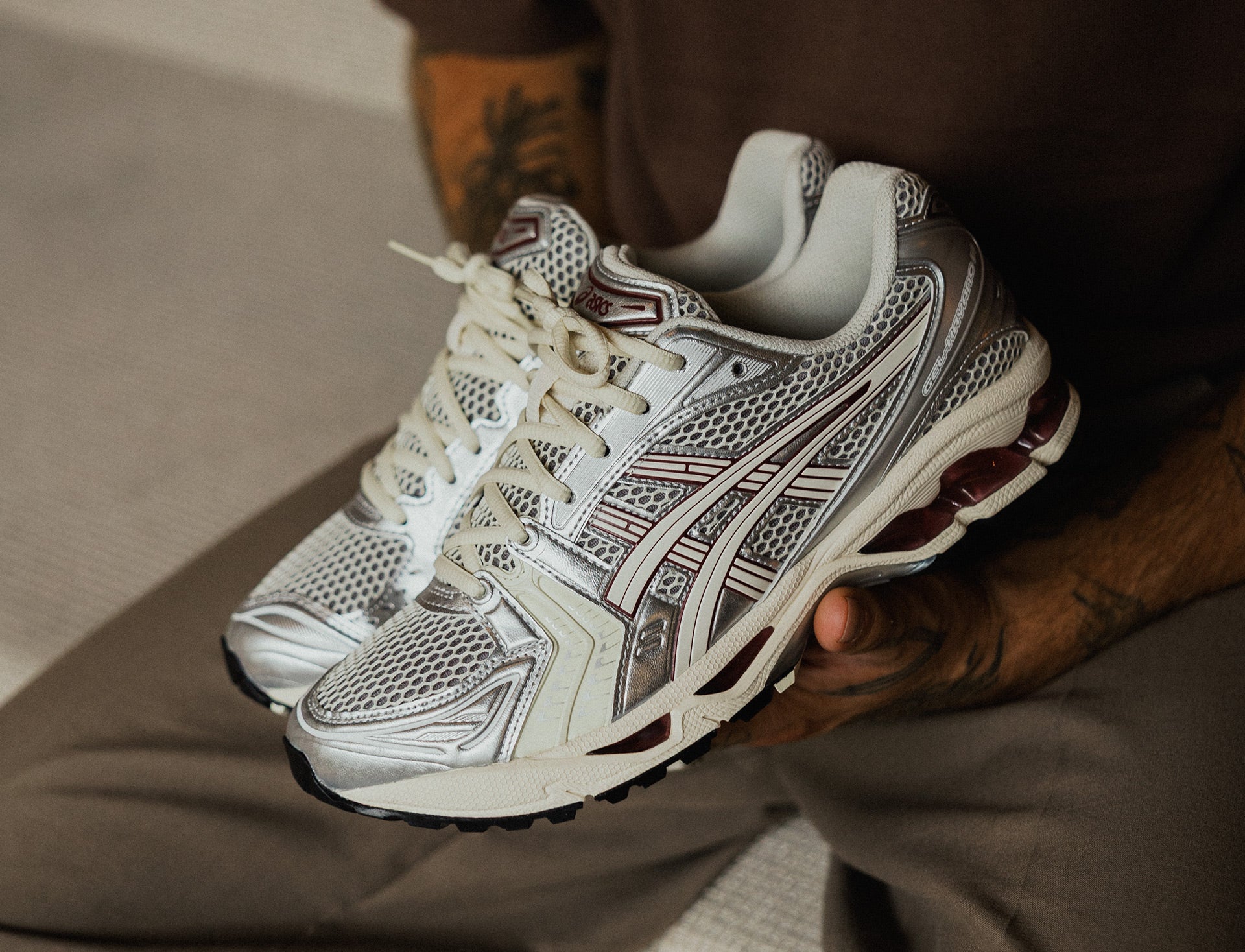 Asics Gel-Kayano 14 ivory cream