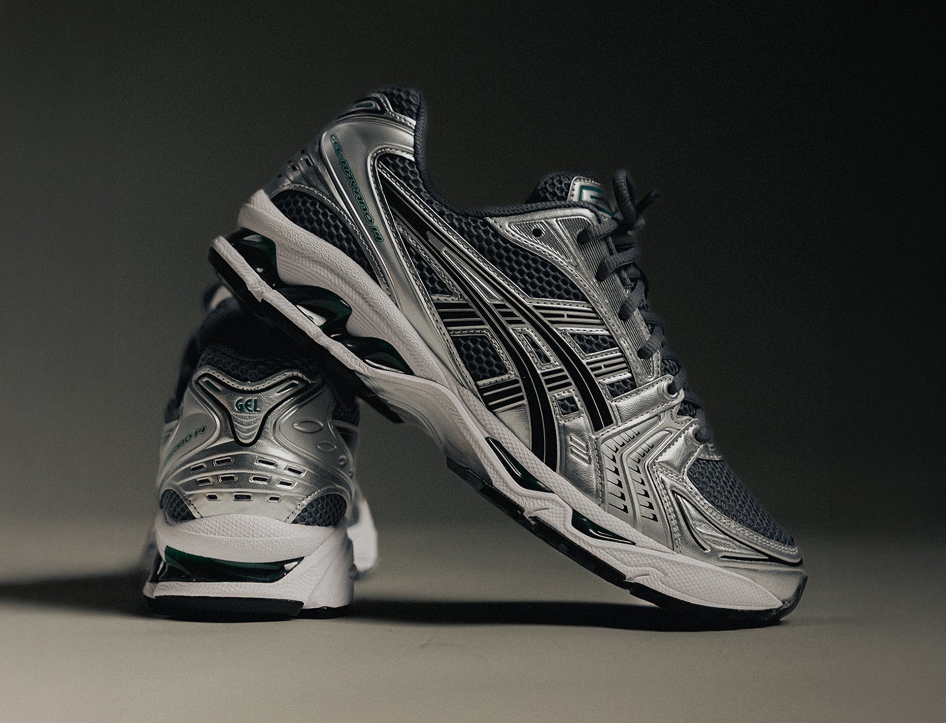Asics Gel-Kayano 14 metropolis jasper green