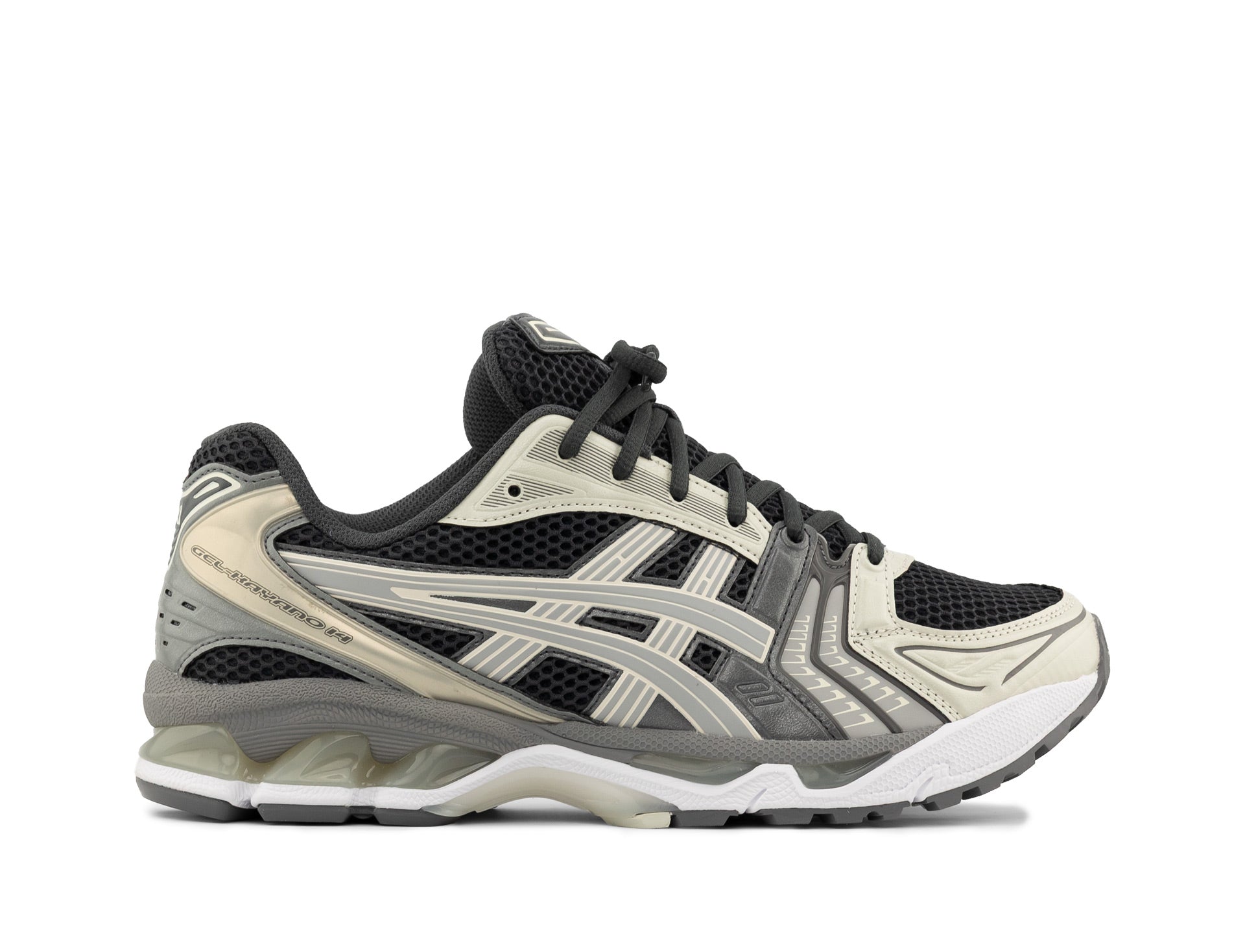 Asics Gel-Kayano 14 obsidian grey cement grey