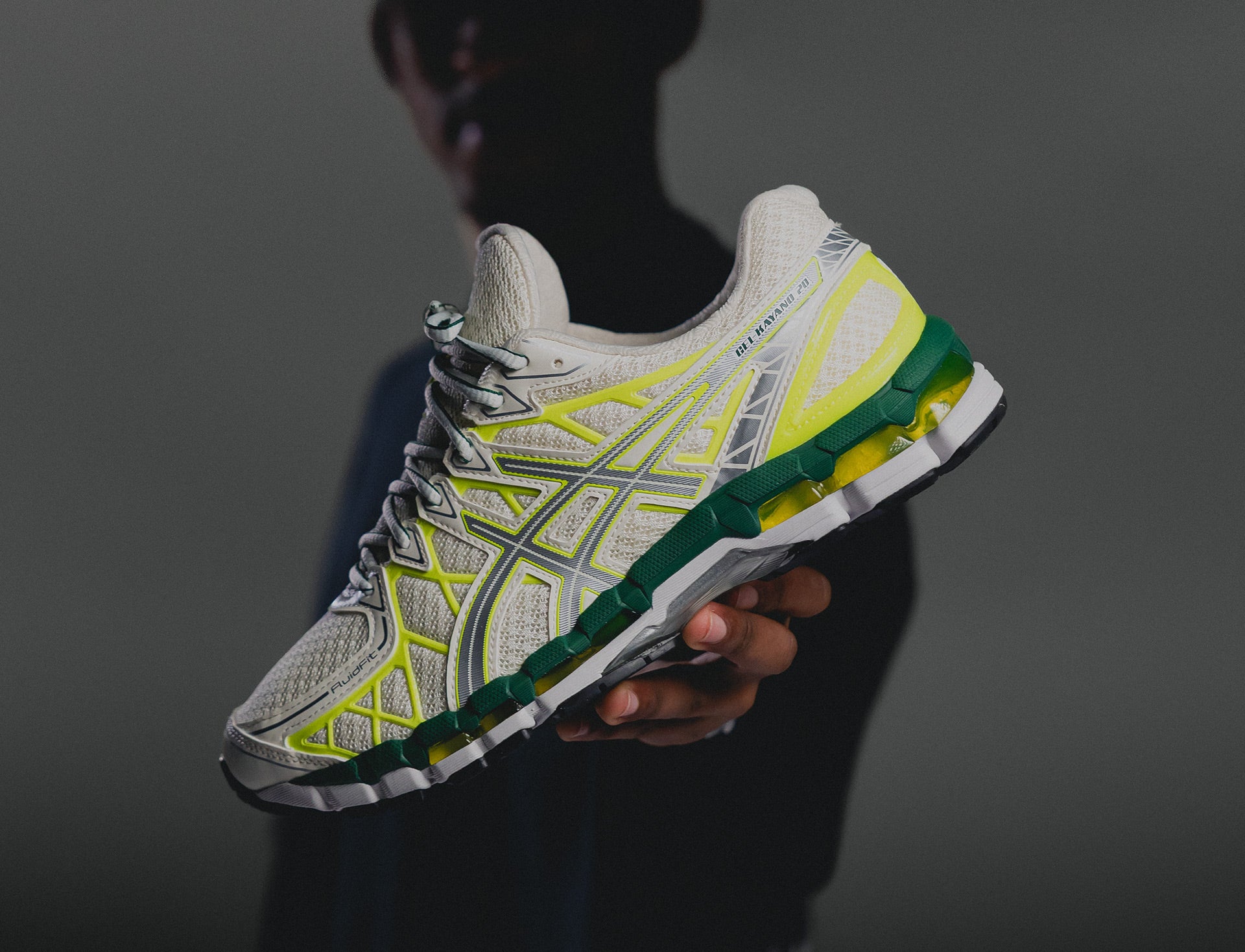 Asics Gel-Kayano 20 cream pure silver