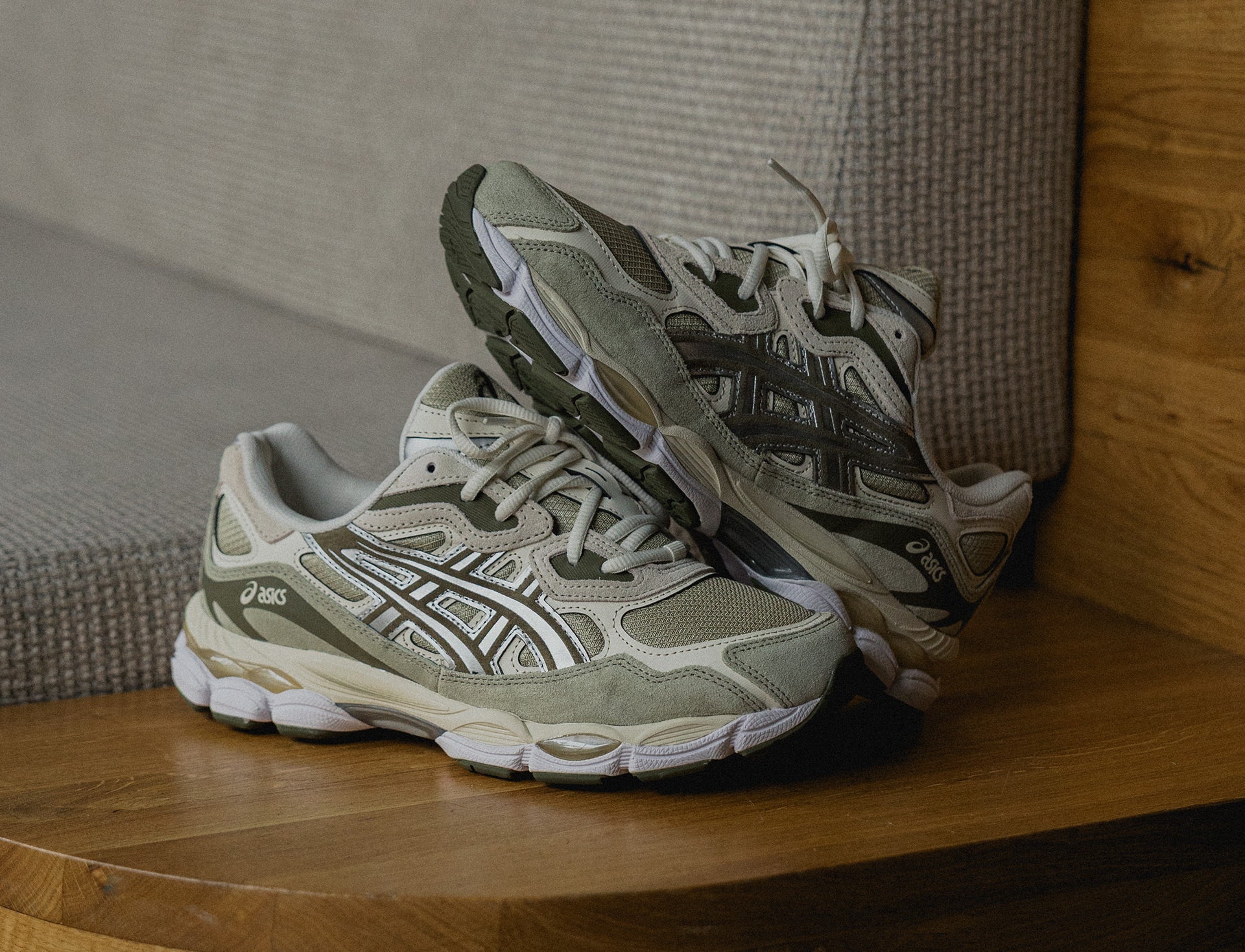 Asics Gel-NYC khaki pure silver
