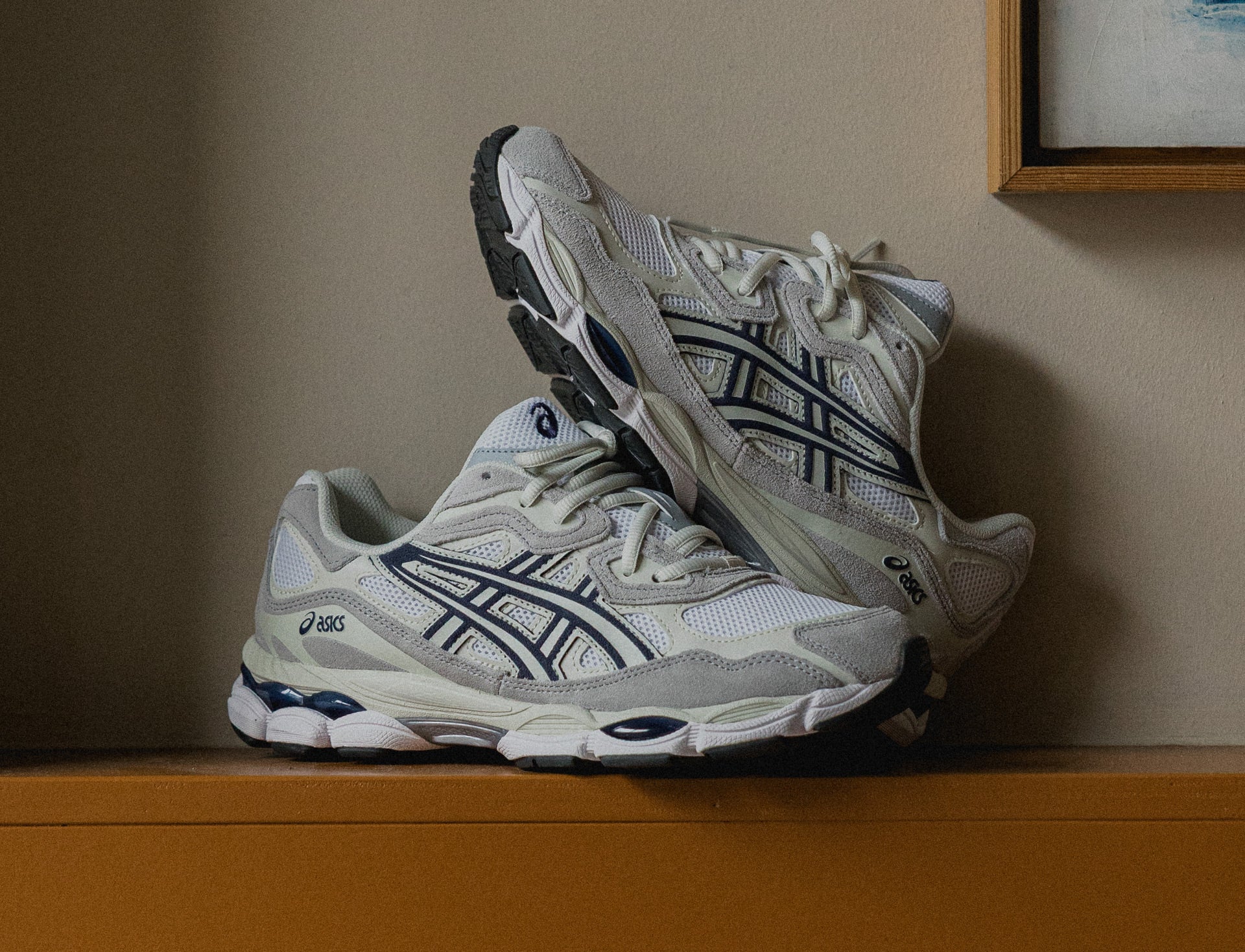 Asics Gel-NYC white midnight