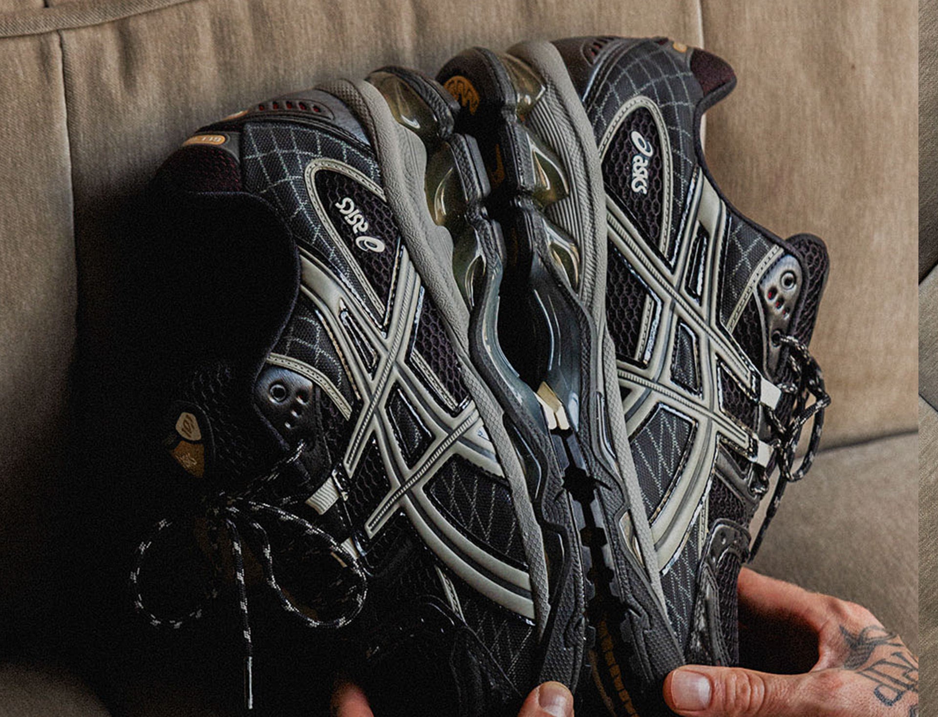 Asics Gel-Nimbus 10.1 black clay grey
