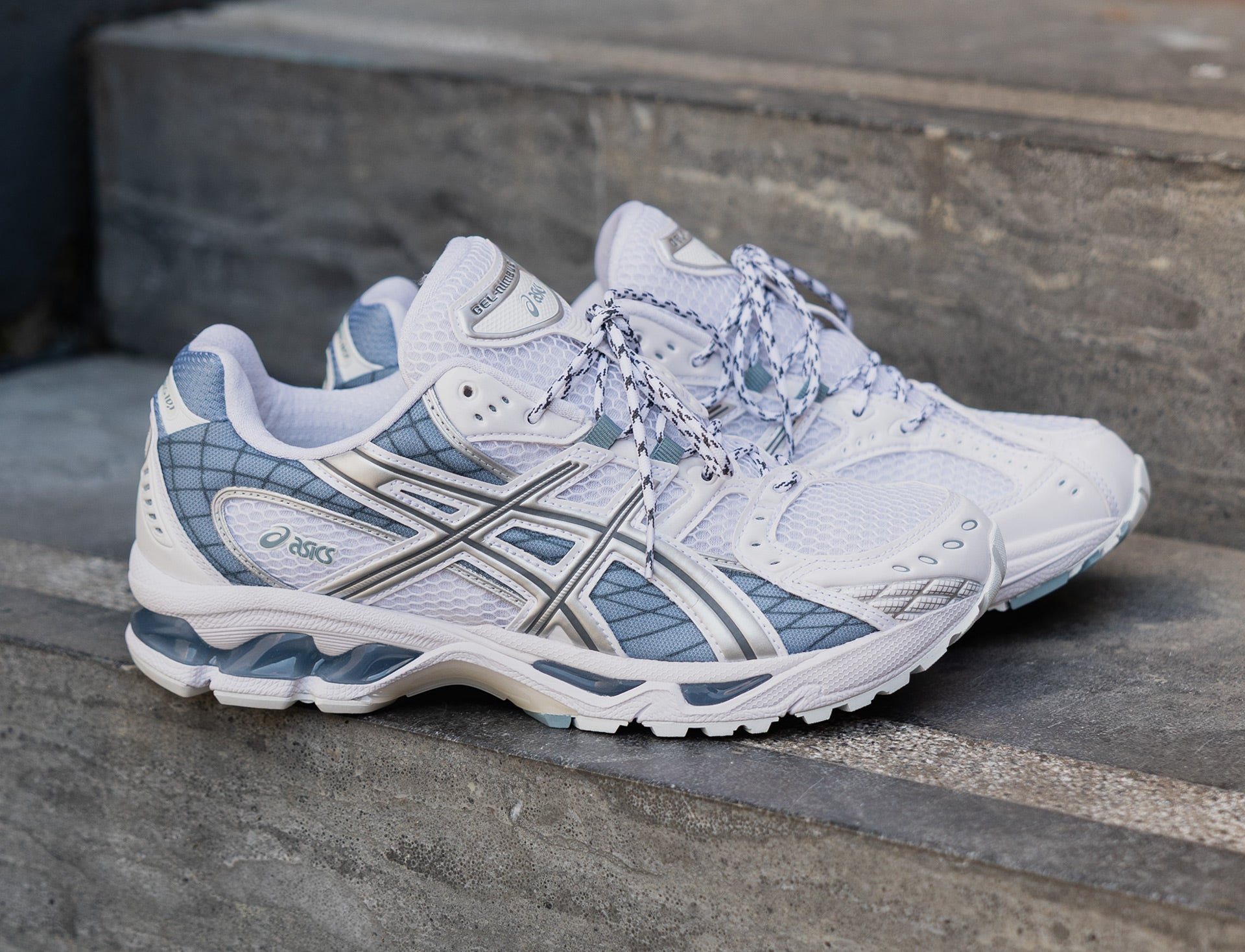 Asics Gel-Nimbus 10.1 white slate blue