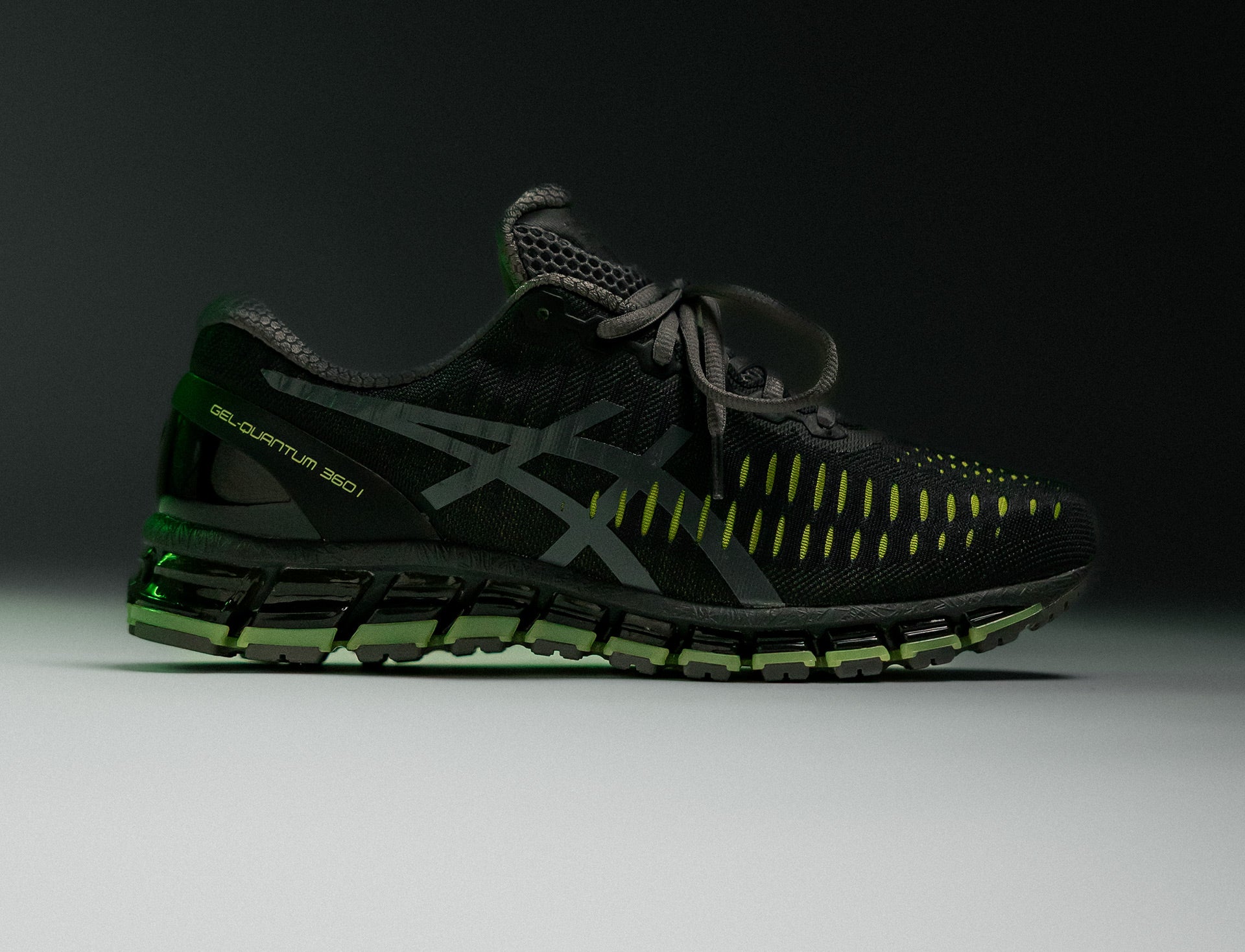 Asics Gel-Quantum 360 I graphite grey green apple