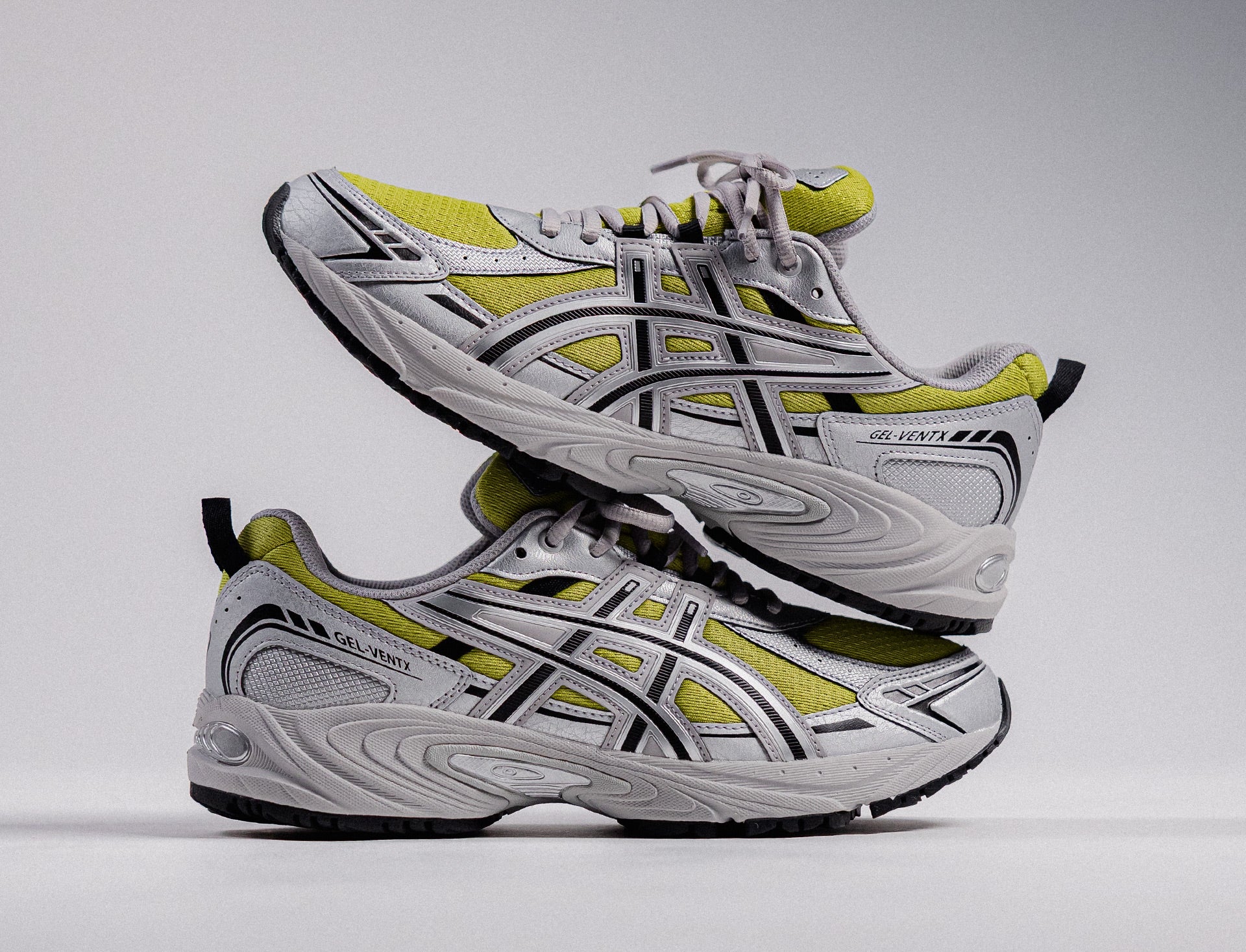 vintake Asics Gel-Ventx kelp pure silver