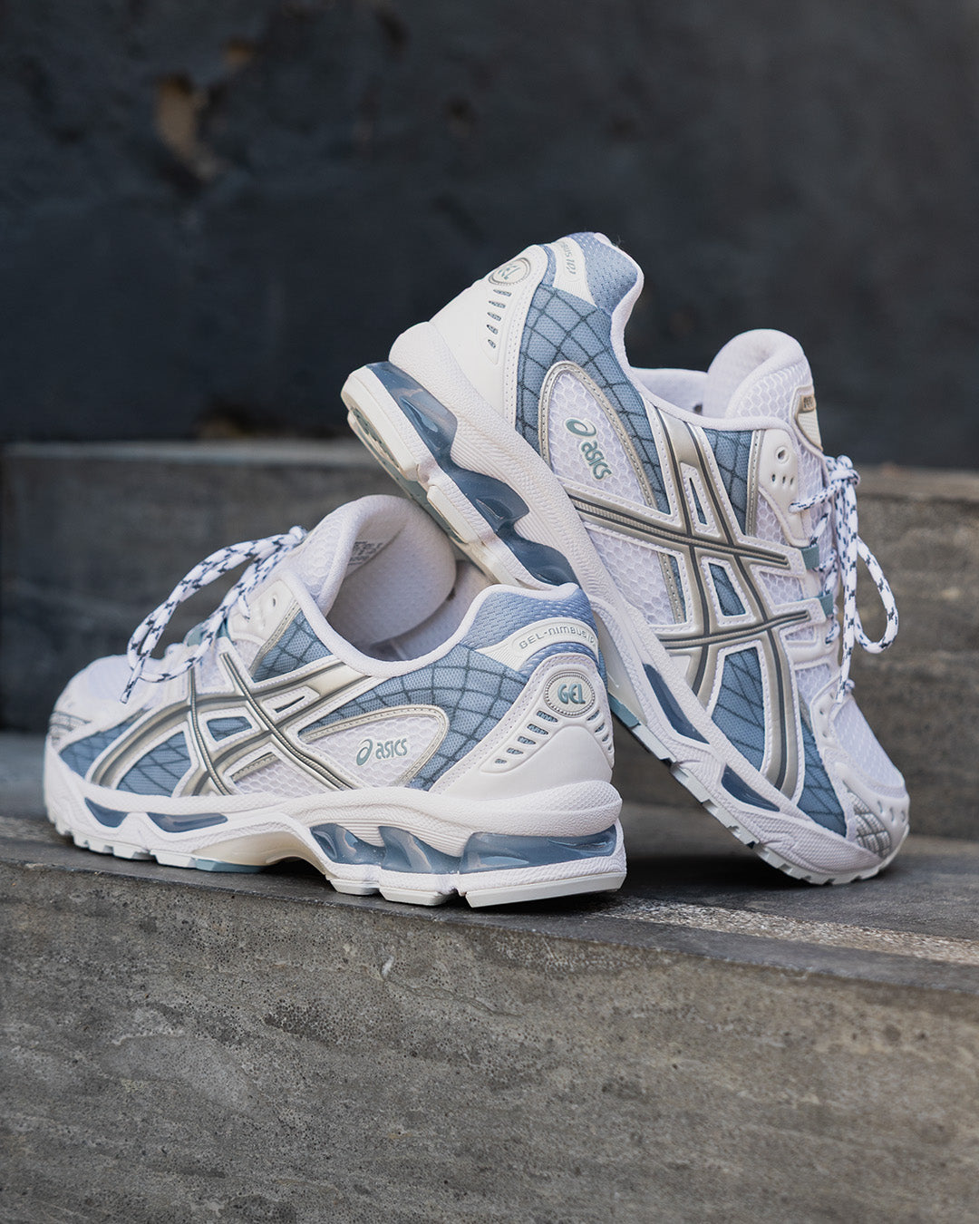 Asics Gel-Nimbus 10.1 white slate blue