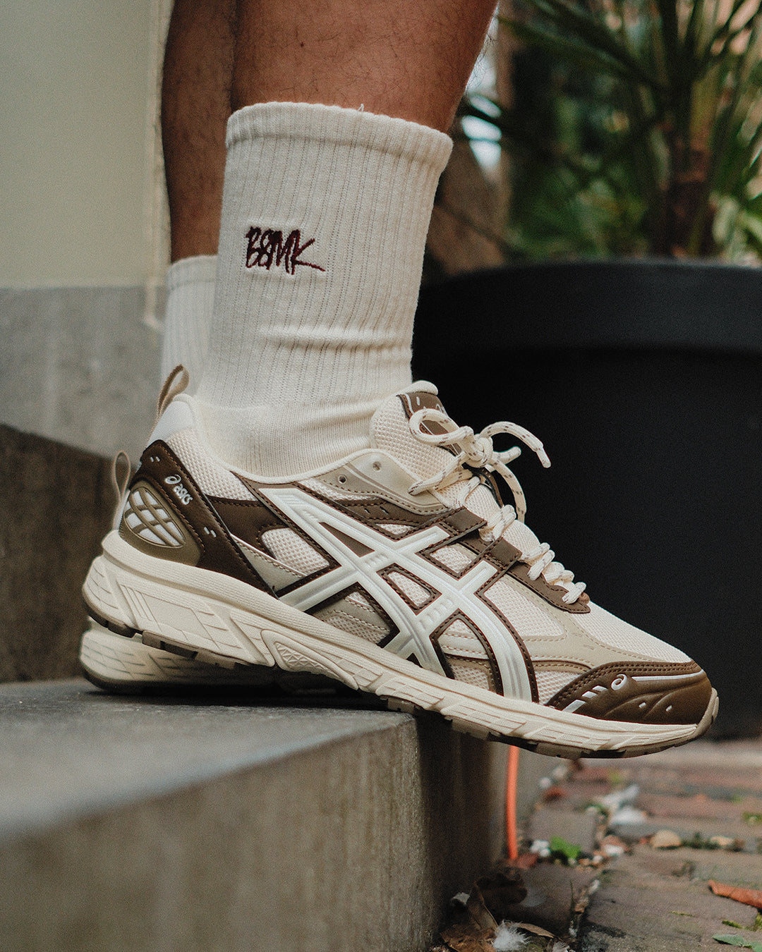 Asics Gel-Nunobiki cream brown storm