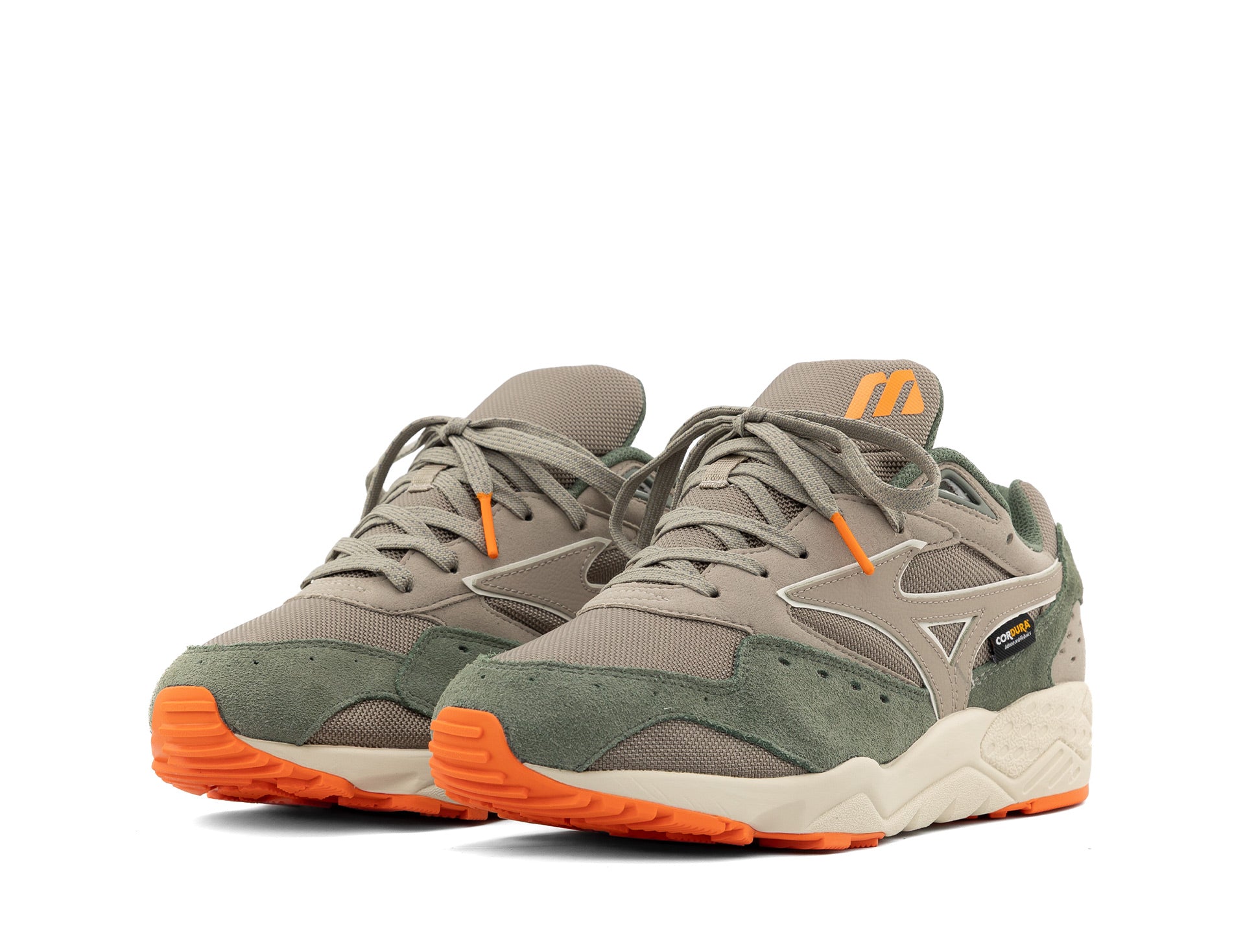 Mizuno Contender Cordura agave green vintage khaki v.orange