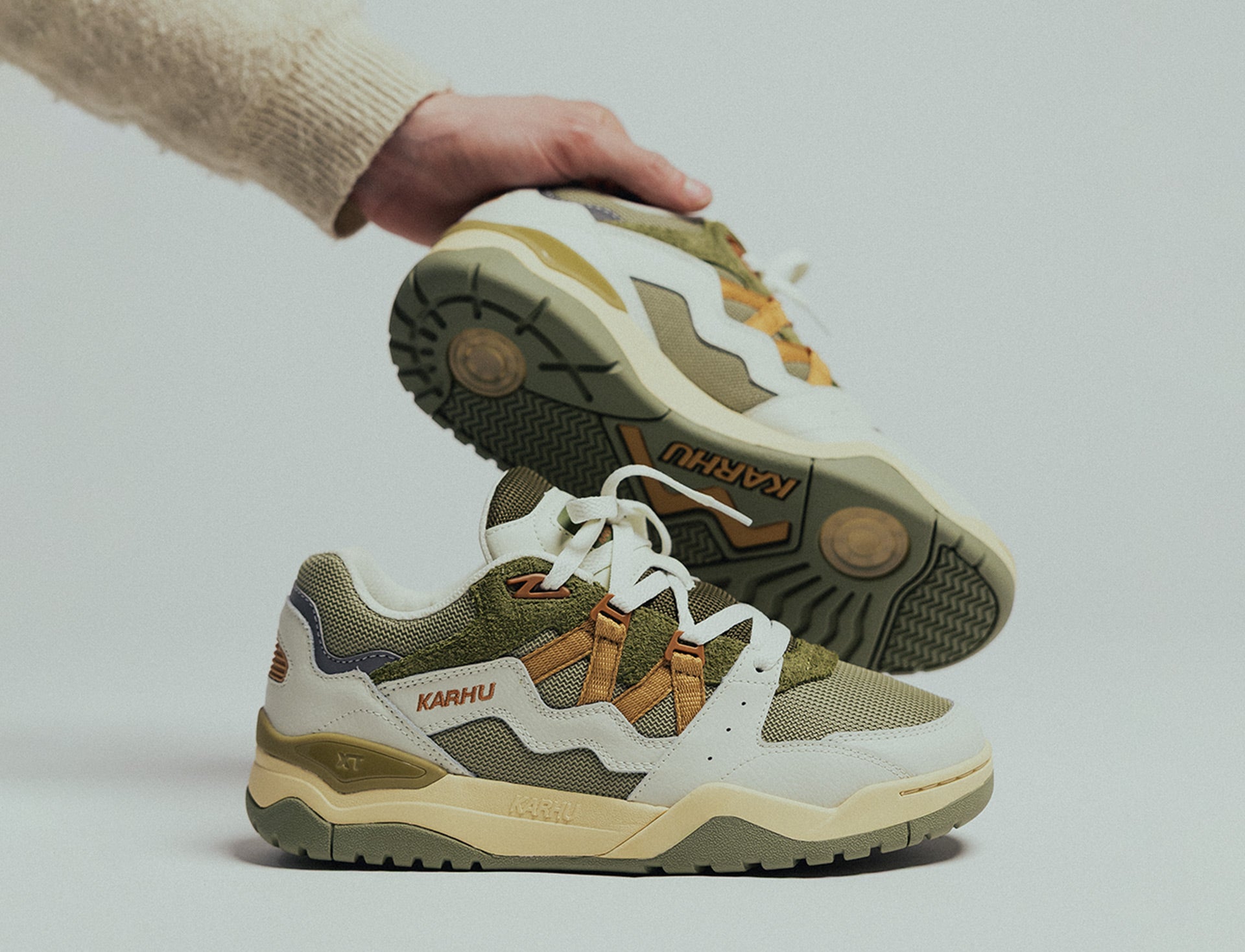 【希少品】KARHU  スキーシュー 120cm Karhu Fusion XT icicle oak buff