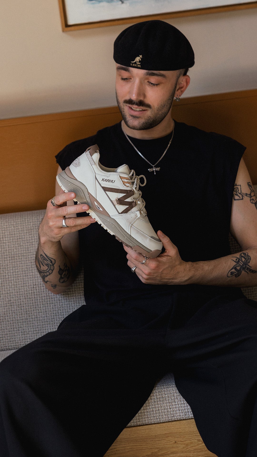 Karhu Fusion XC lily white pine bark