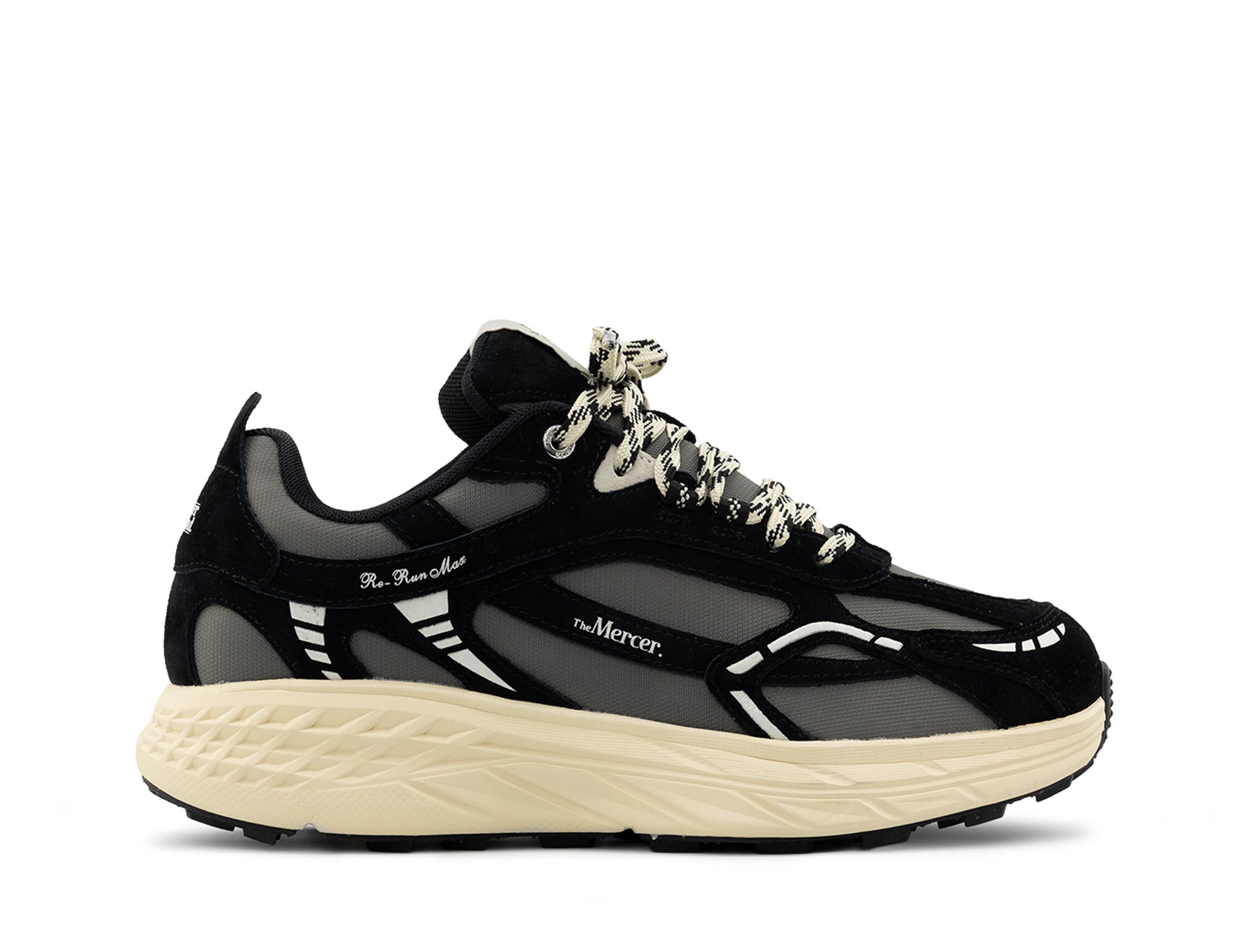 Mercer The Re-Run Max Nubuck black