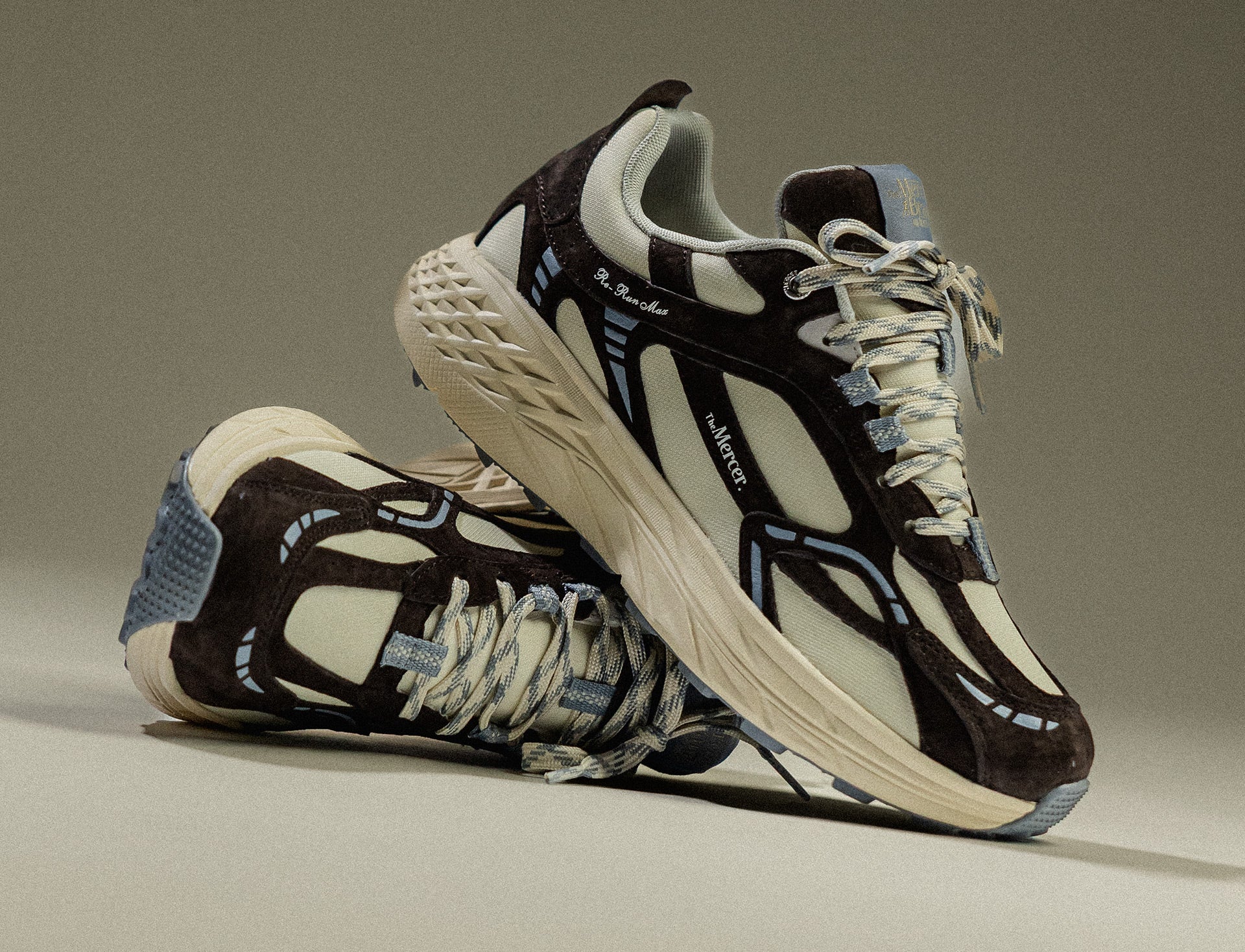 Mercer The Re-Run Max Nubuck brown