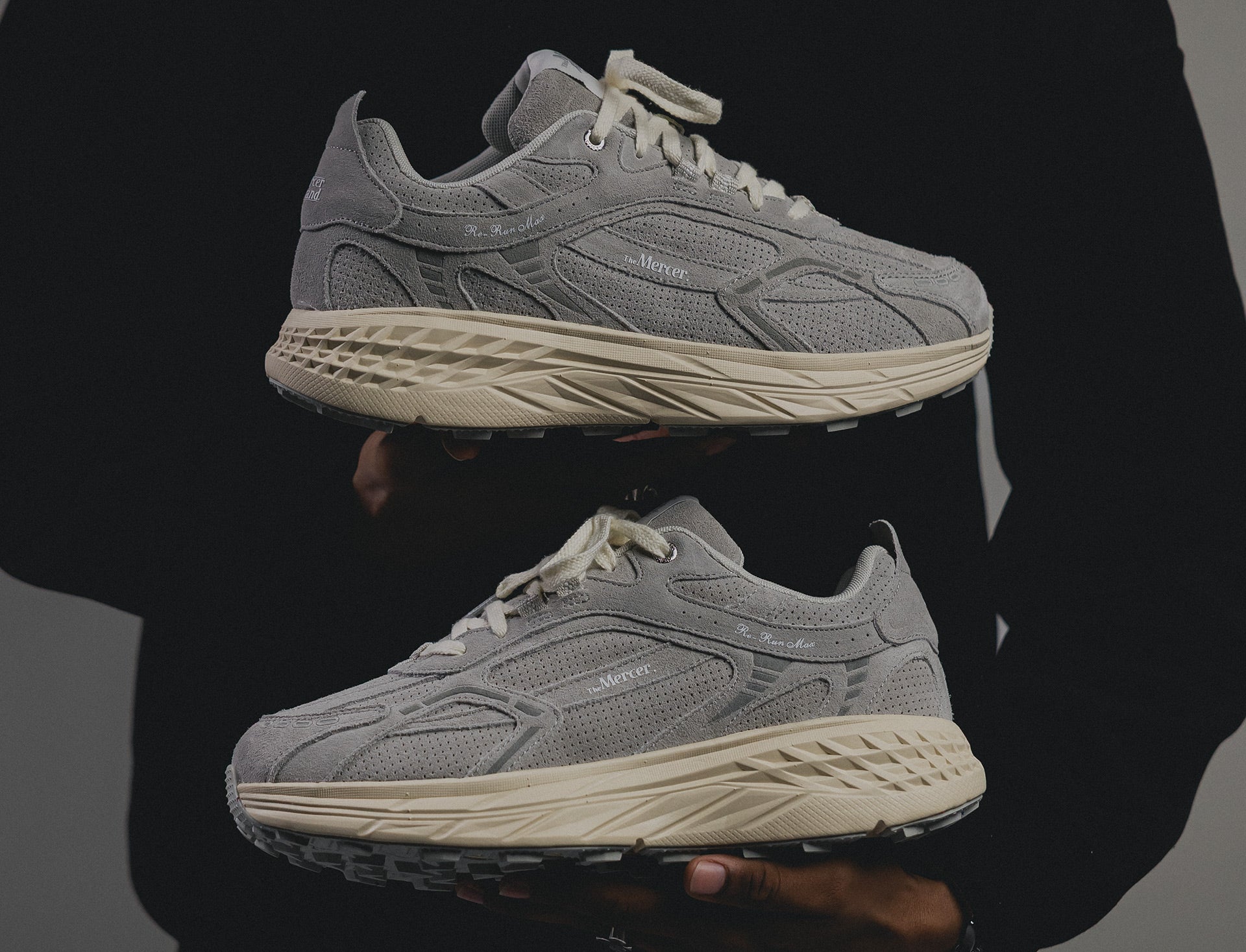 Mercer The Re-Run Max Perforated light grey