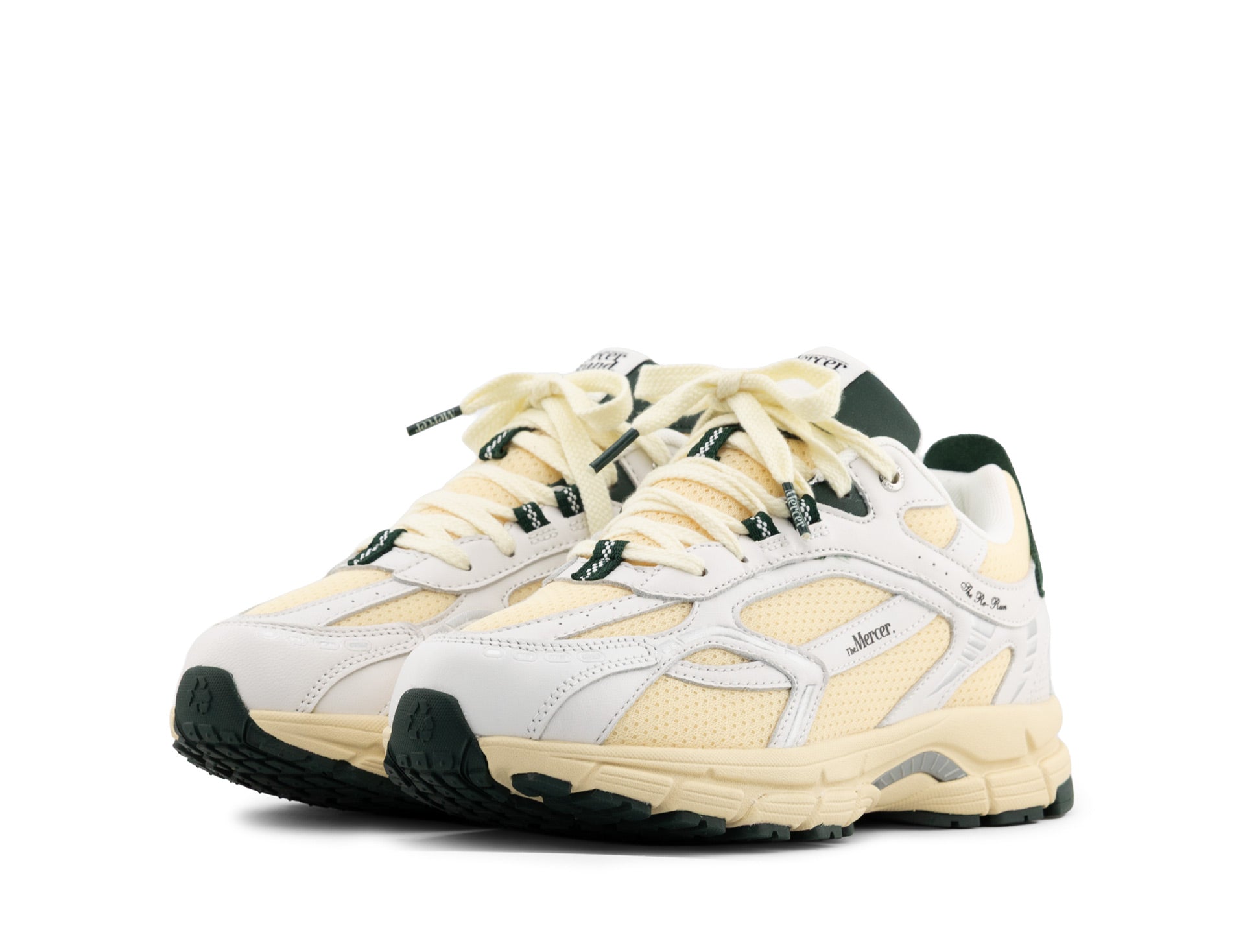 Mercer The Re-Run Vintage Nappa white green