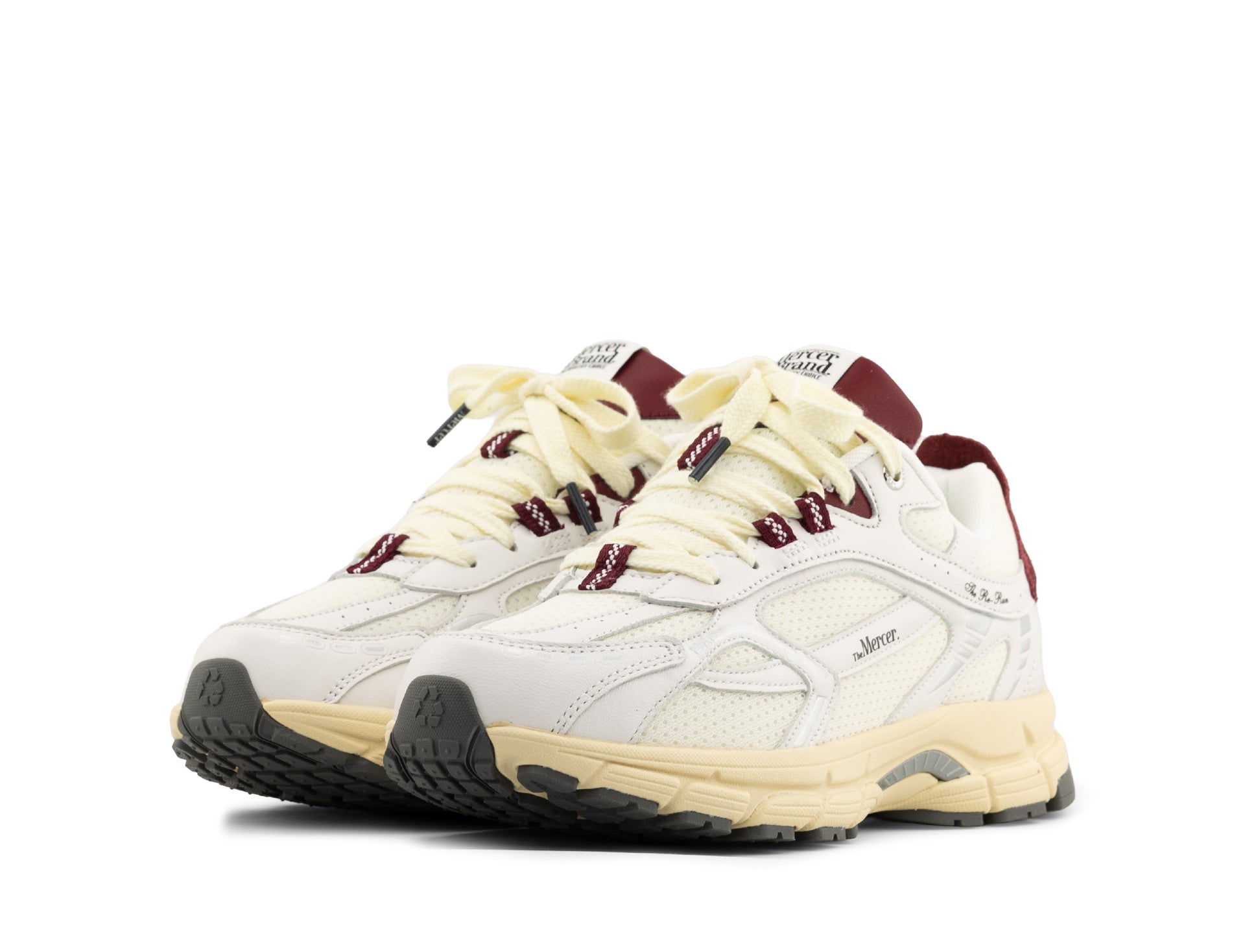 Mercer The Re-Run Vintage Nappa white red