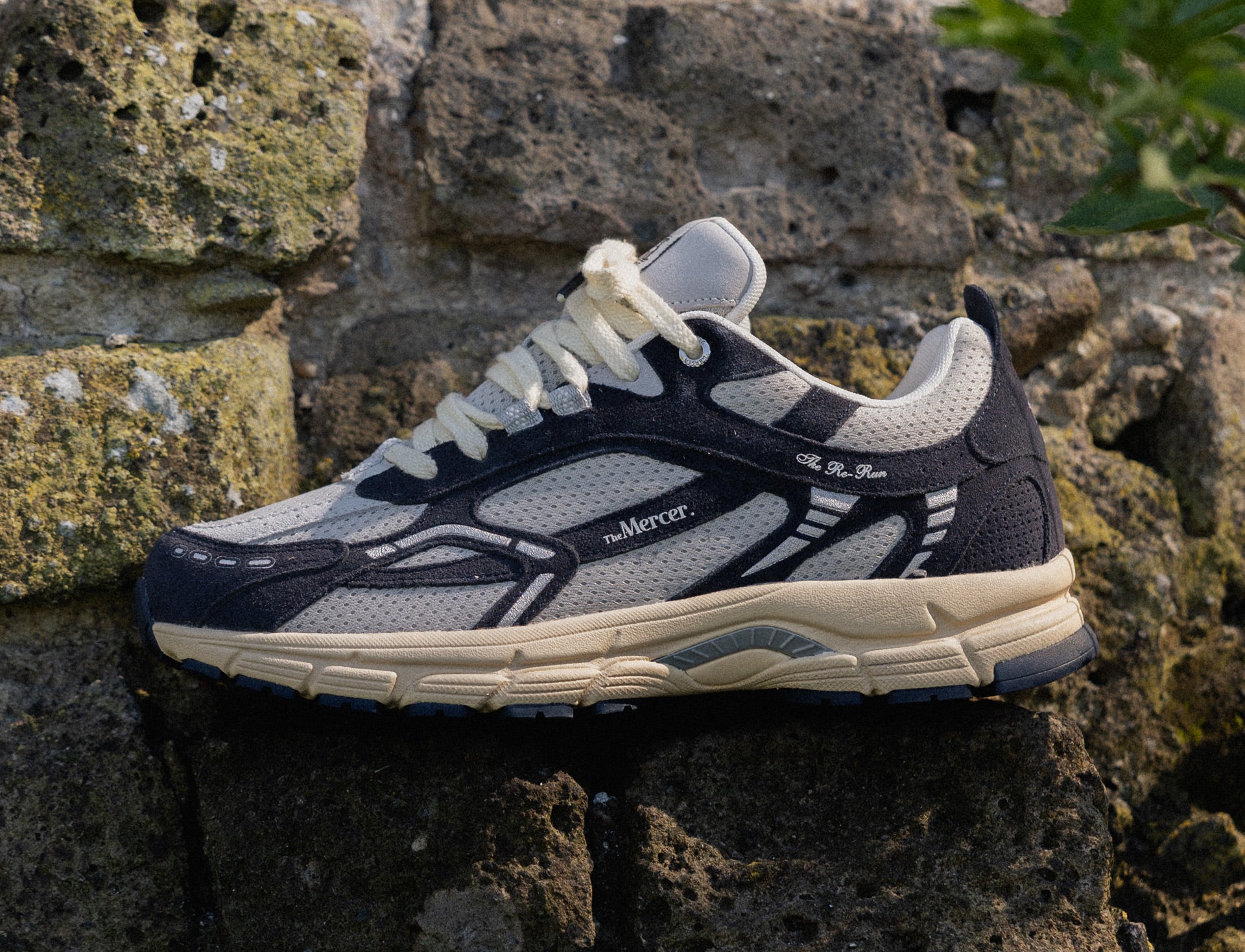 Mercer The Re-Run Vintage Suede navy