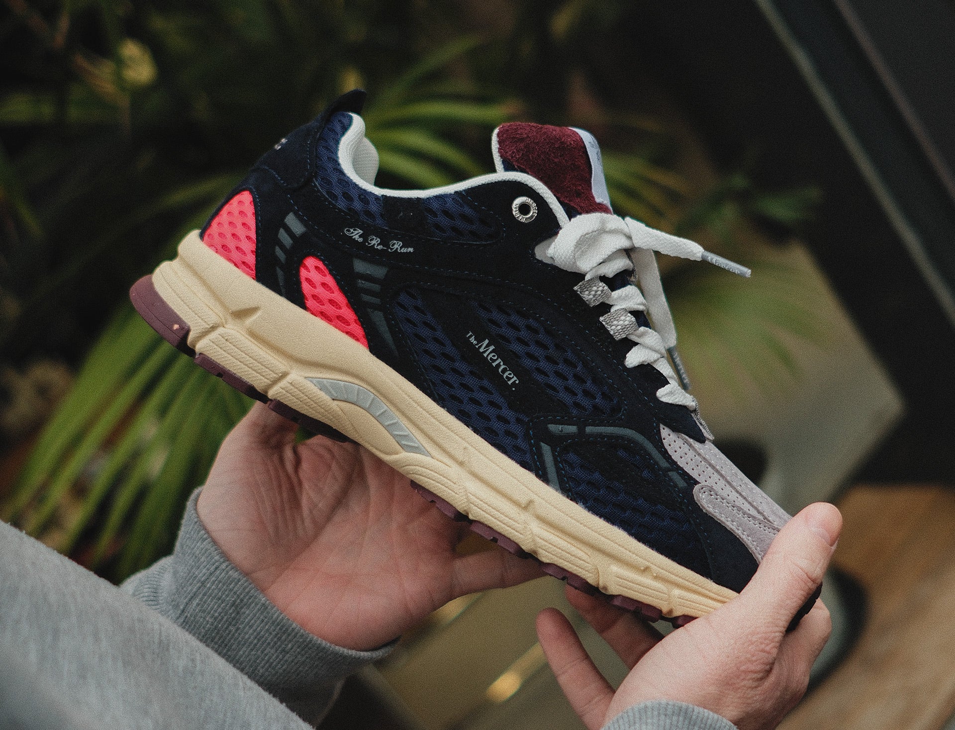 Mercer The Re Run suede 2000 Navy