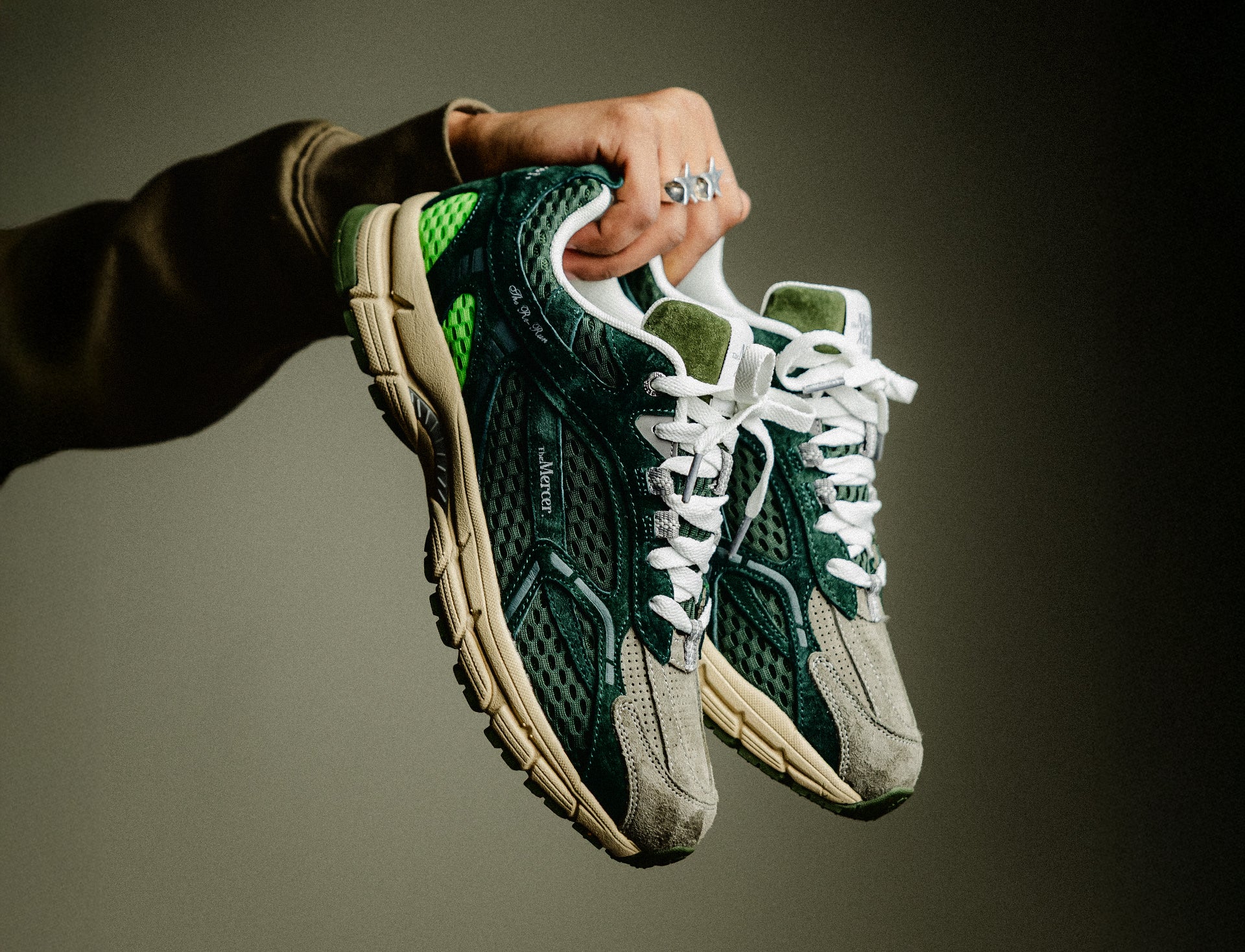 Mercer The Re Run suede 2000 green