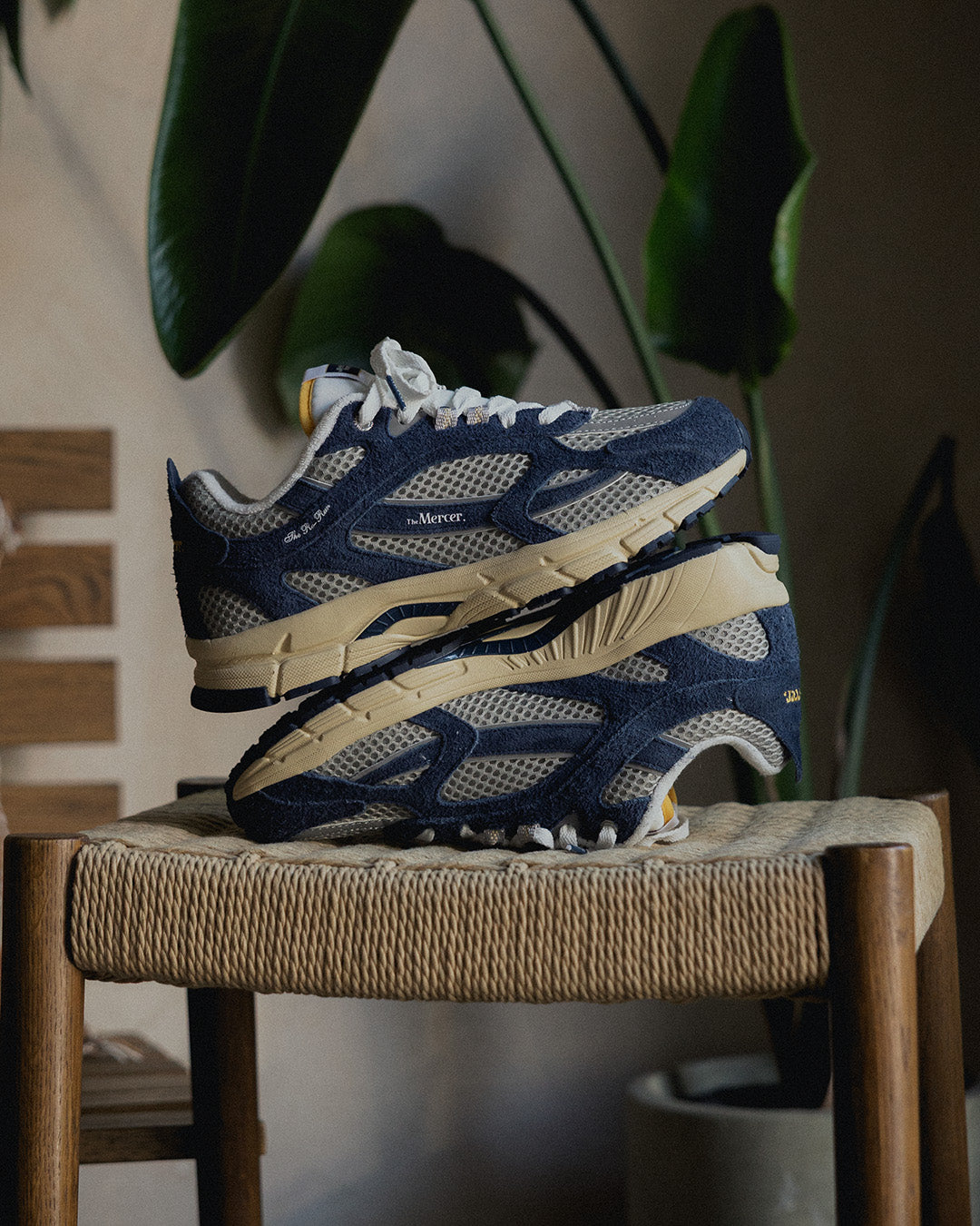 Mercer The Re-Run Americana navy