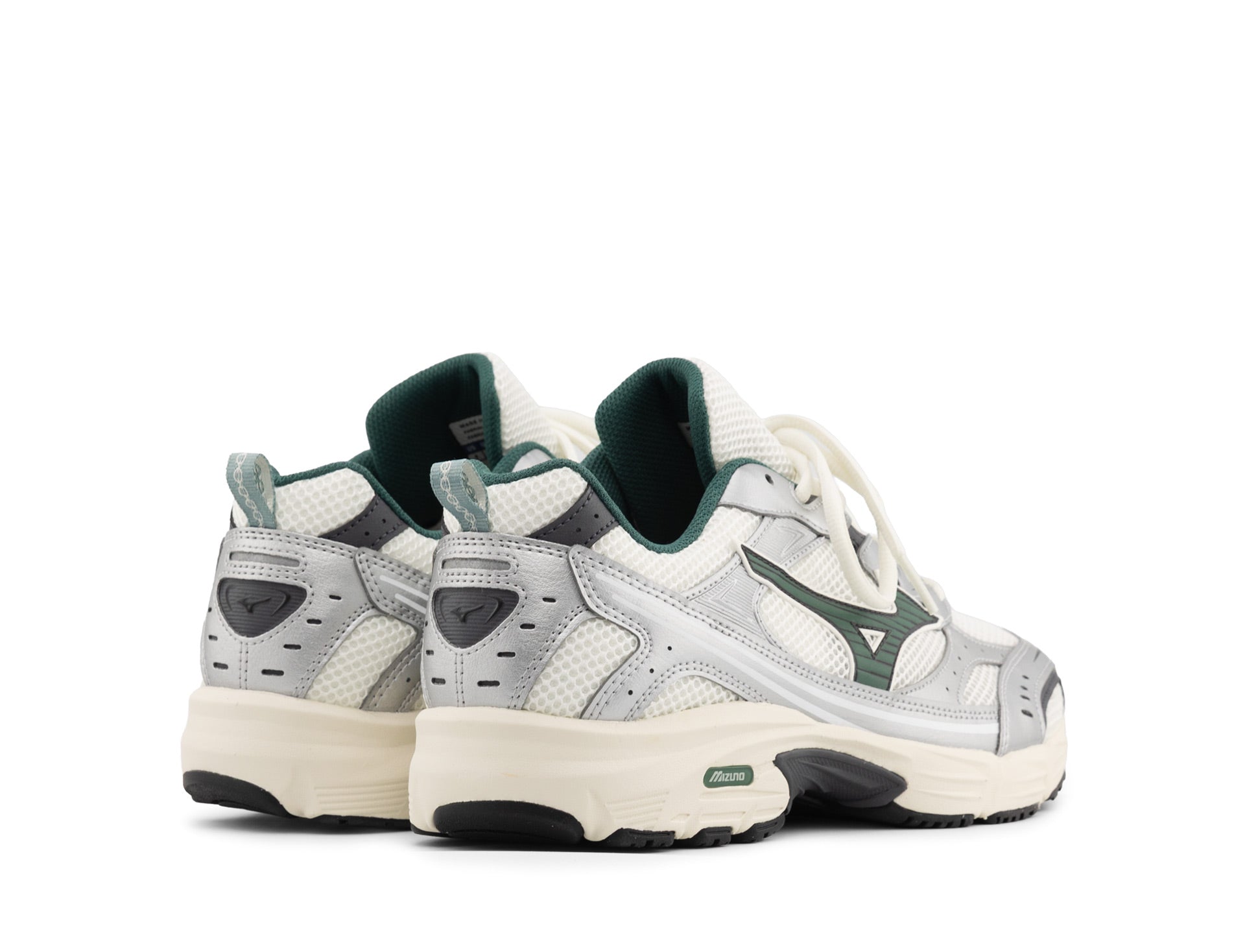 Mizuno MXR snow white bistro green silver
