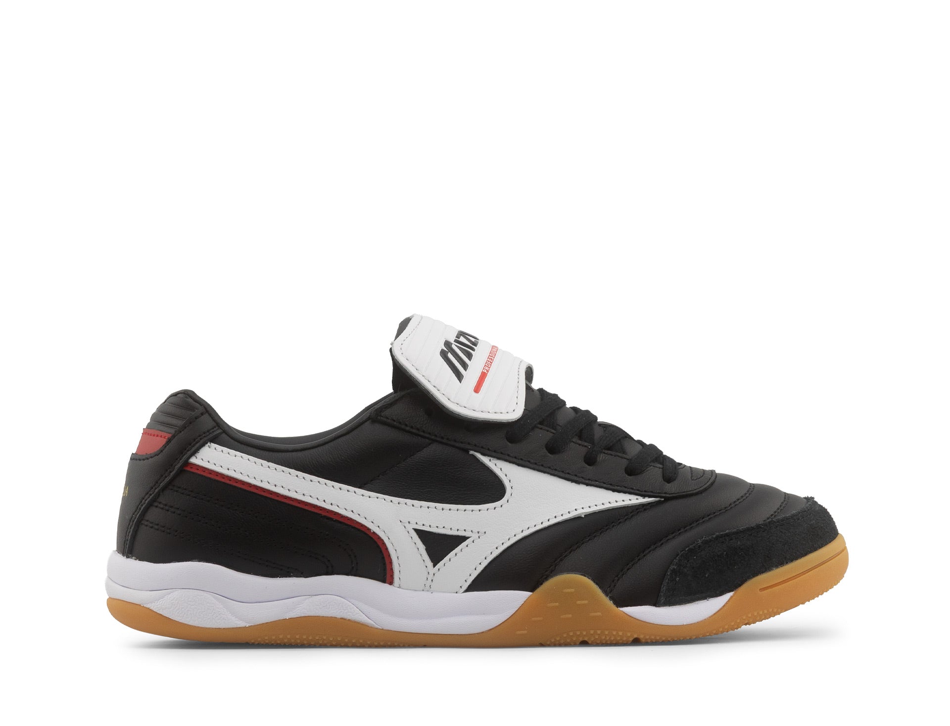 Mizuno Morelia LS black white chinese red