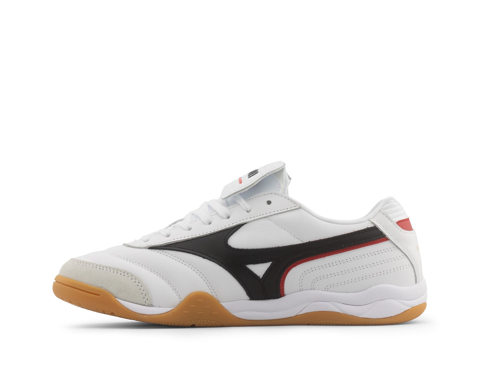 Mizuno Morelia LS white black chinese red