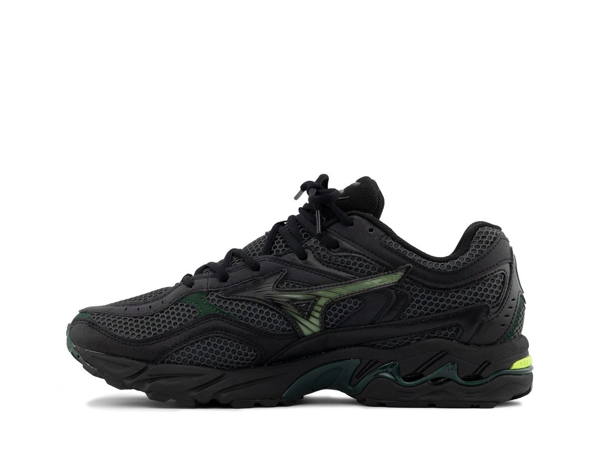 Mizuno Wave MG4 LS black oyster green glow