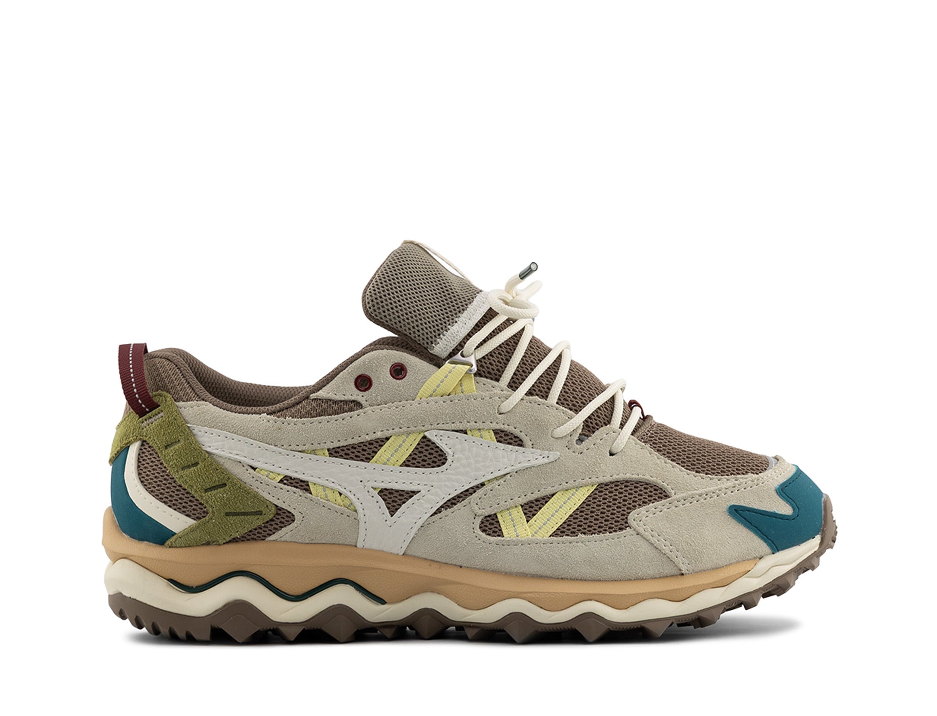 Mizuno Wave Mujin TL fossil snow white summer sand
