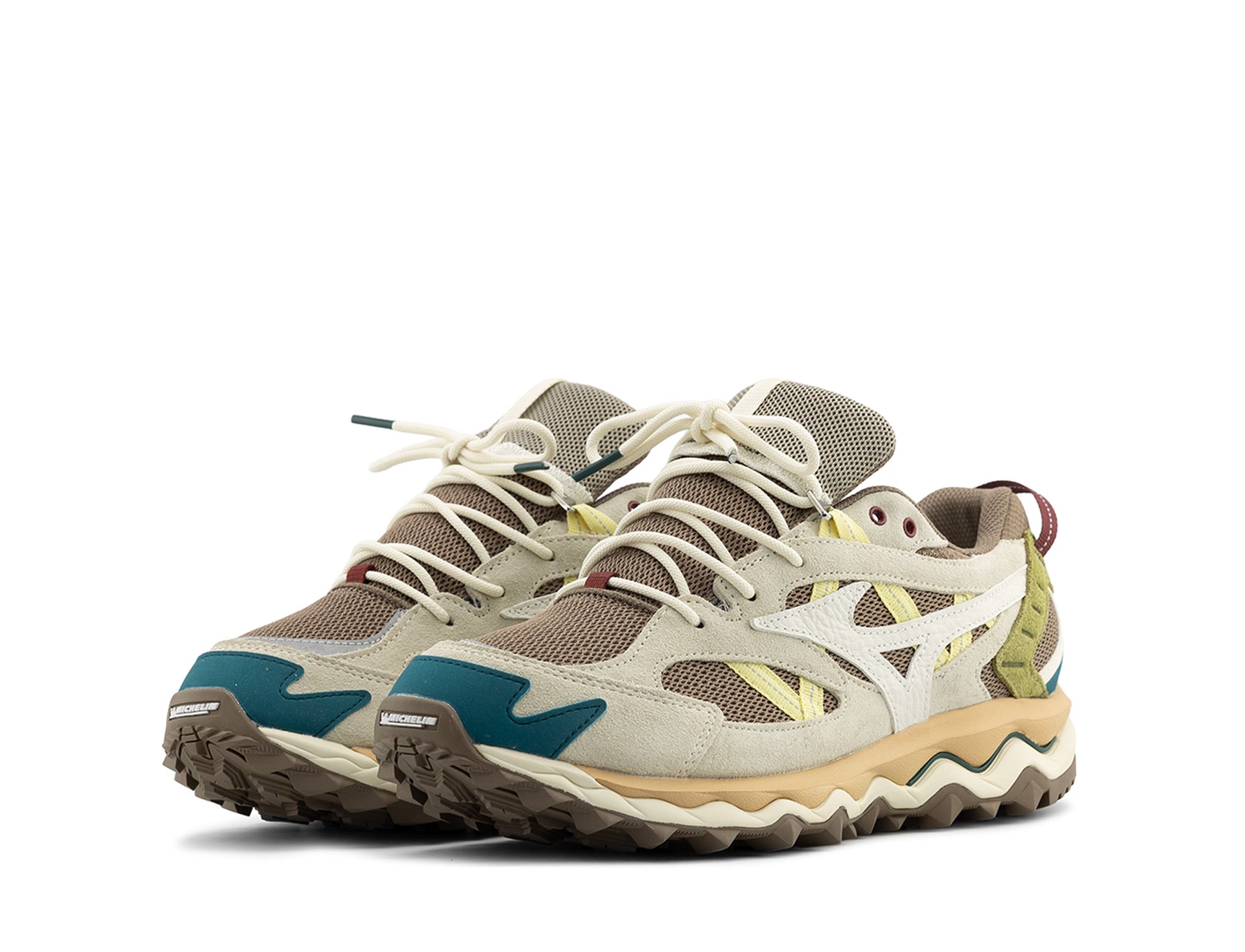 Mizuno Wave Mujin TL fossil snow white summer sand