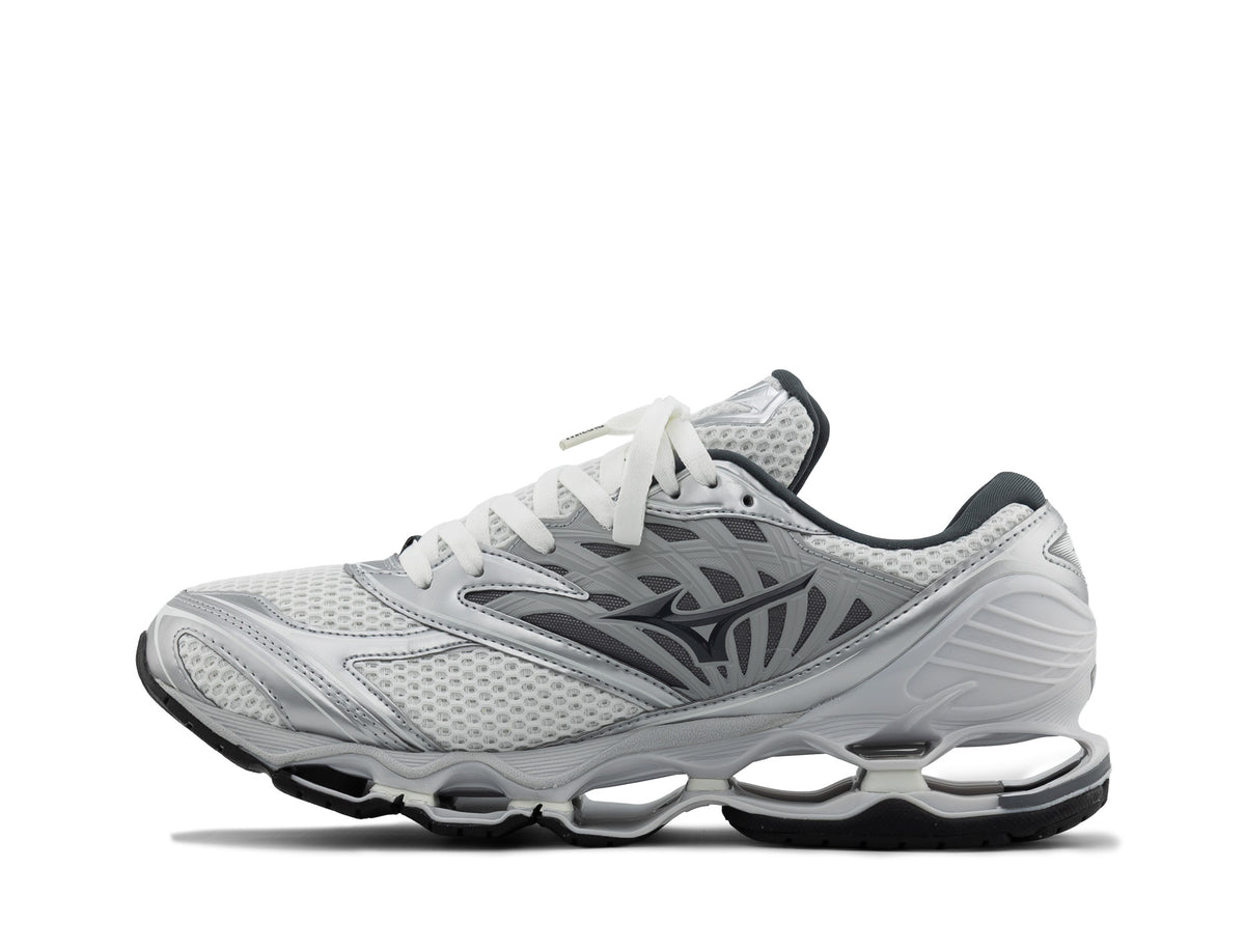Mizuno Wave Prophecy LS gf white iron gate silver