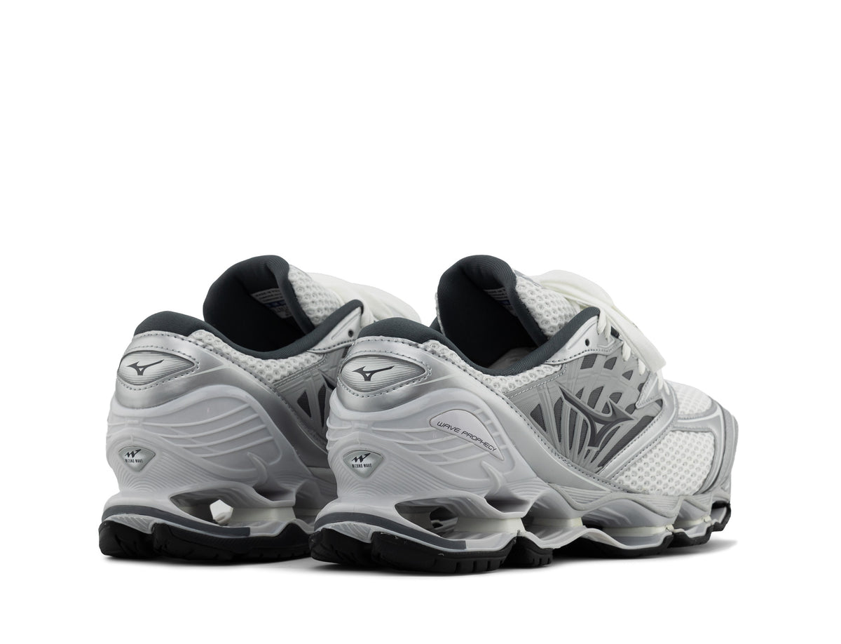 Mizuno Wave Prophecy LS gf white iron gate silver