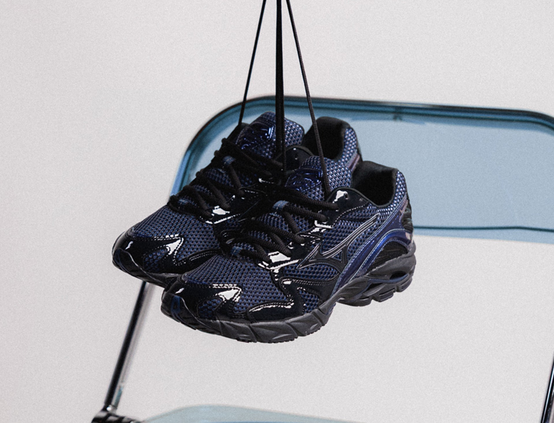 Mizuno Wave Rider 10 X End. estate blue black beauty