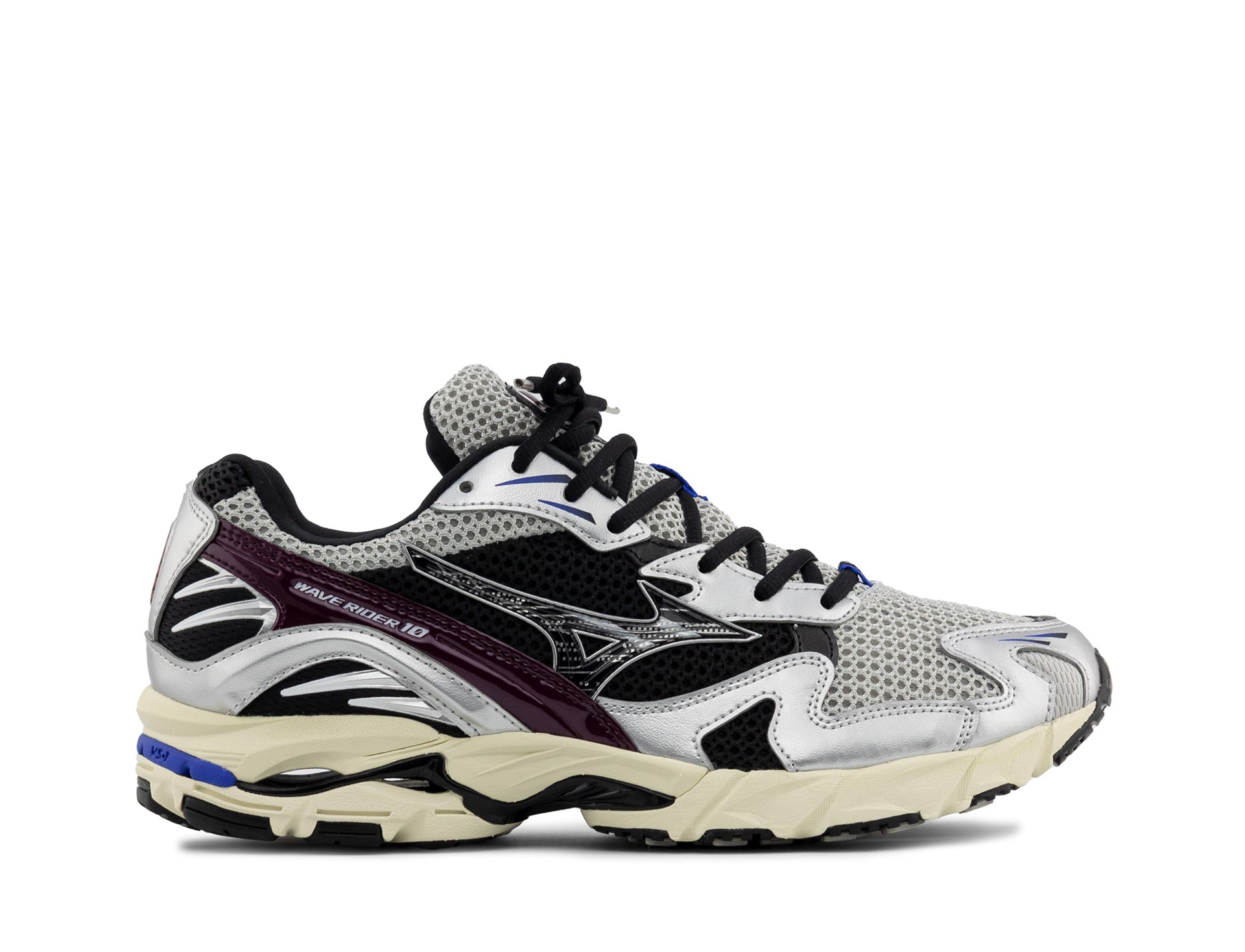 Mizuno Wave Rider 10 harbor mist black fig