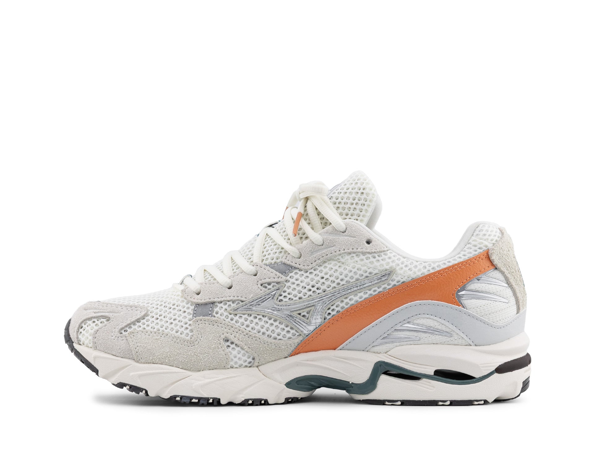 Mizuno Wave Rider 10 snow white dawn blue sun baked