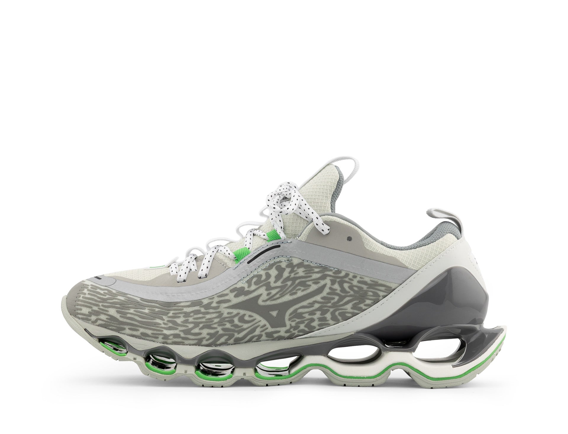 Mizuno Wave prophecy 13.2 harbor mist black vibrant green