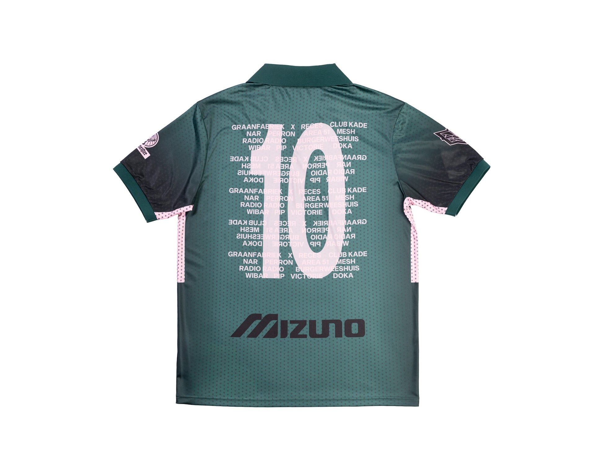 De Sluwe Vos X Mizuno 10x10 tour tee
