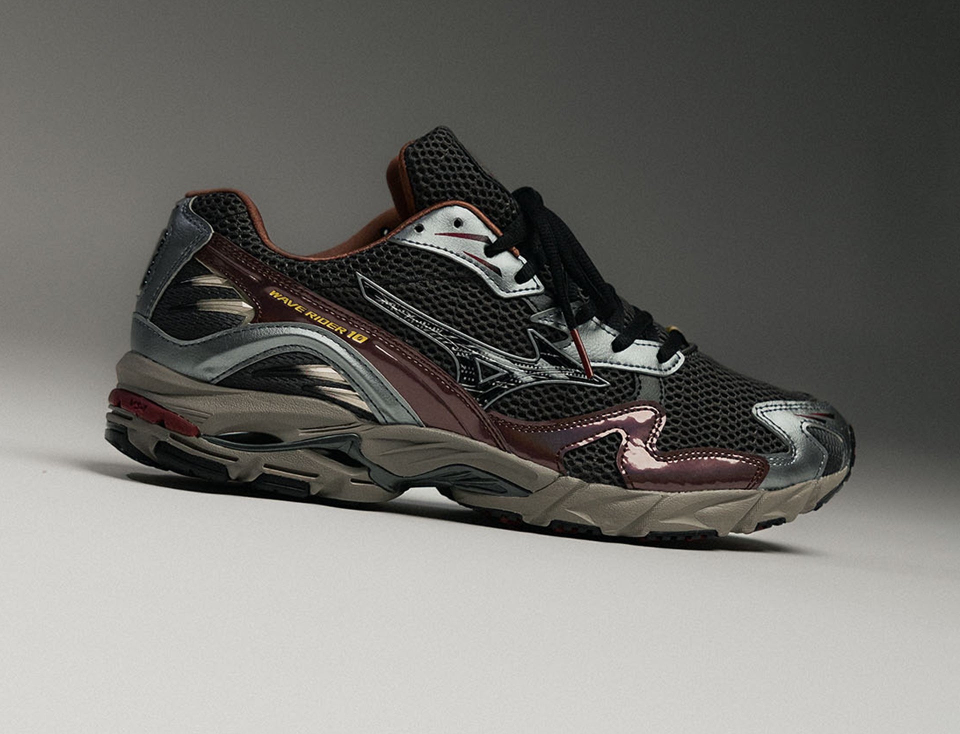 Mizuno Wave Rider 10 Sport odyssey gray salute metallic gray