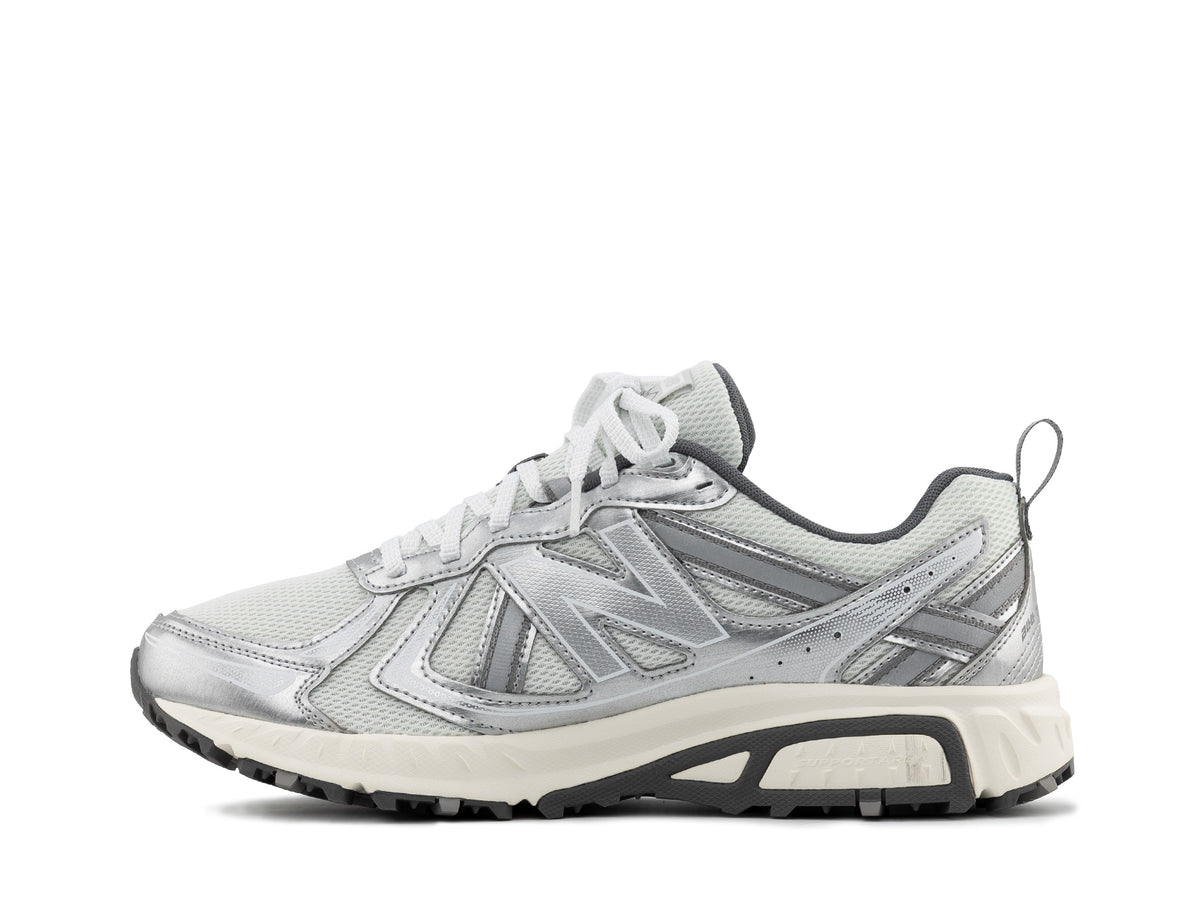 New Balance 410 nb white metallic silver