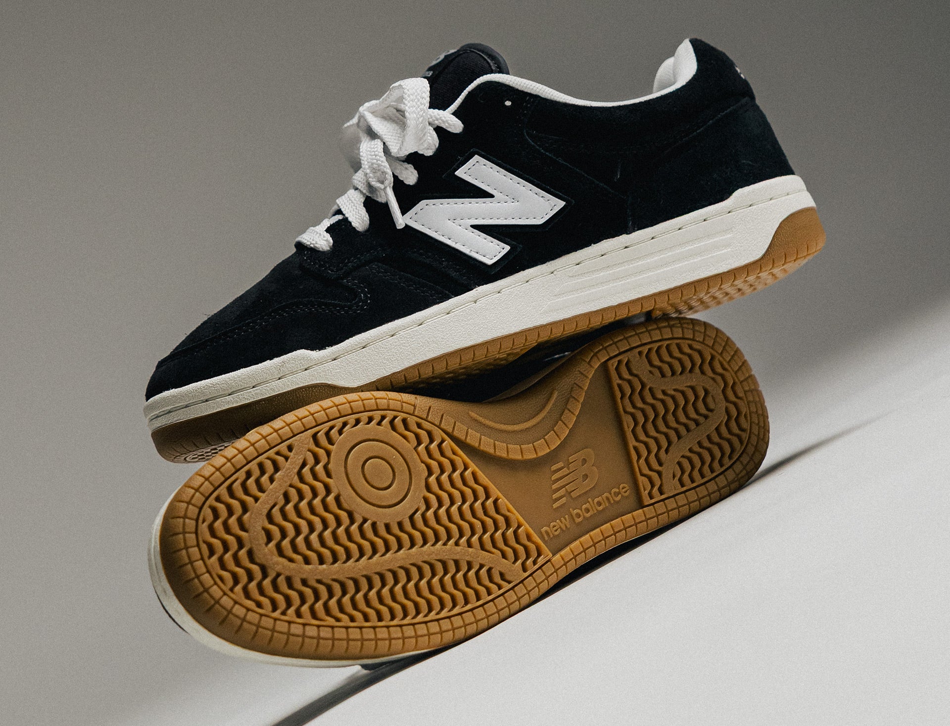 New Balance 480 black white