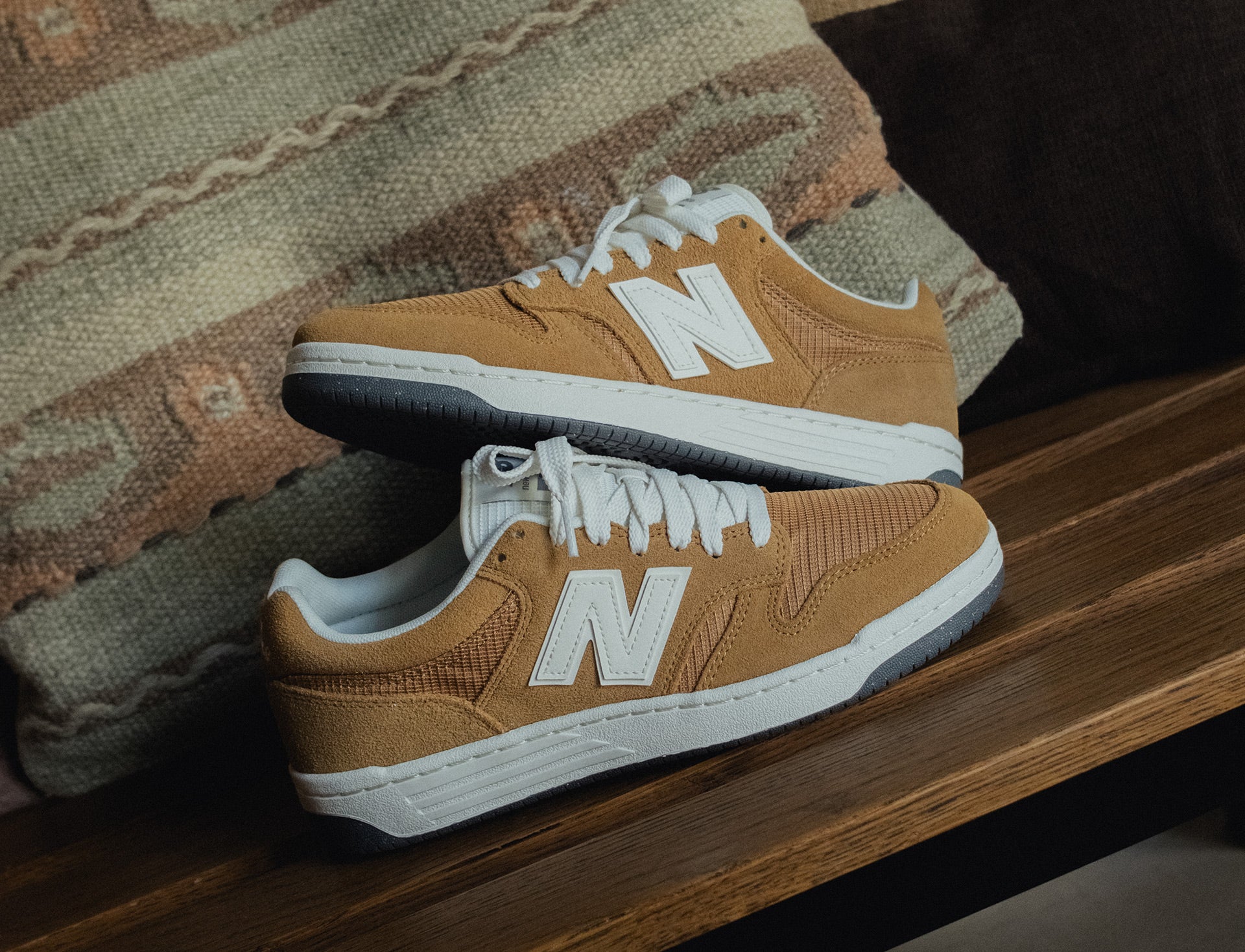New Balance 480 stucco sea salt