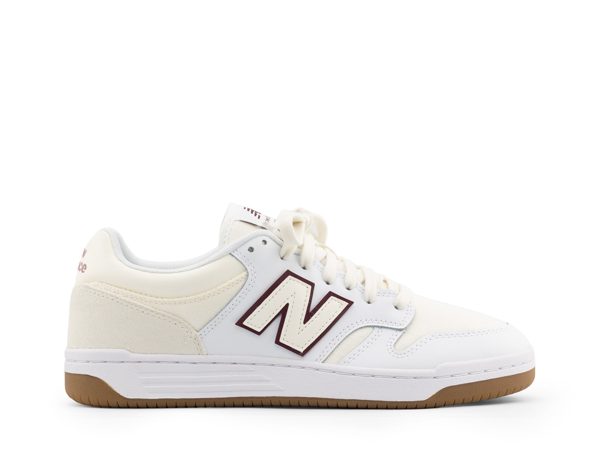 New Balance 480 sea salt  classic crimson