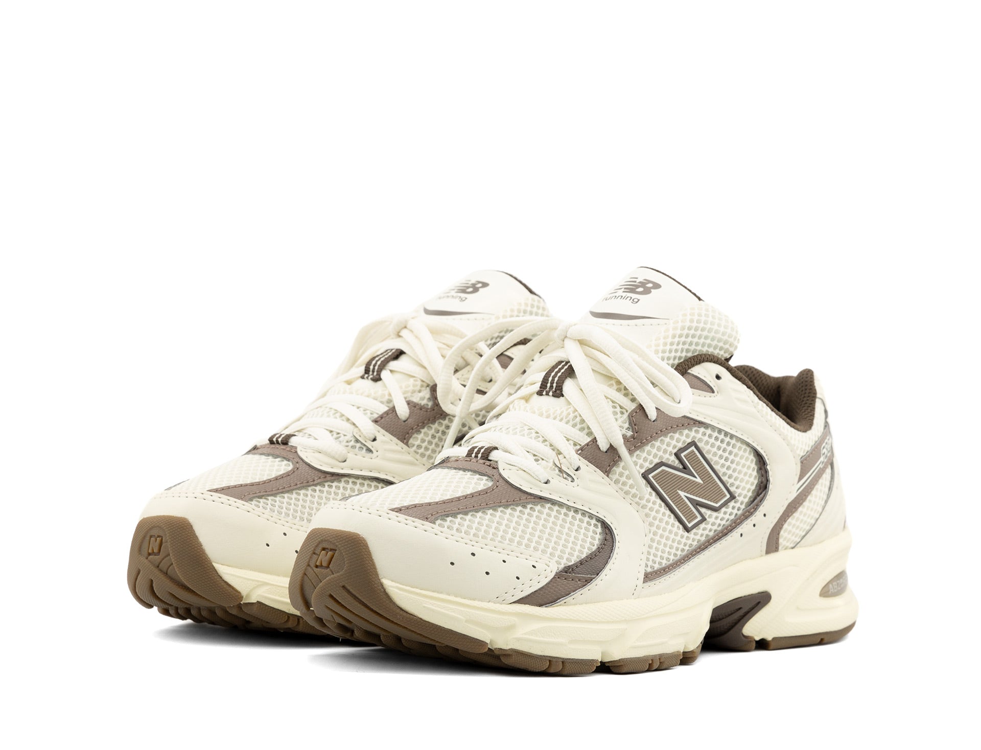 New Balance 530 white calm taupe