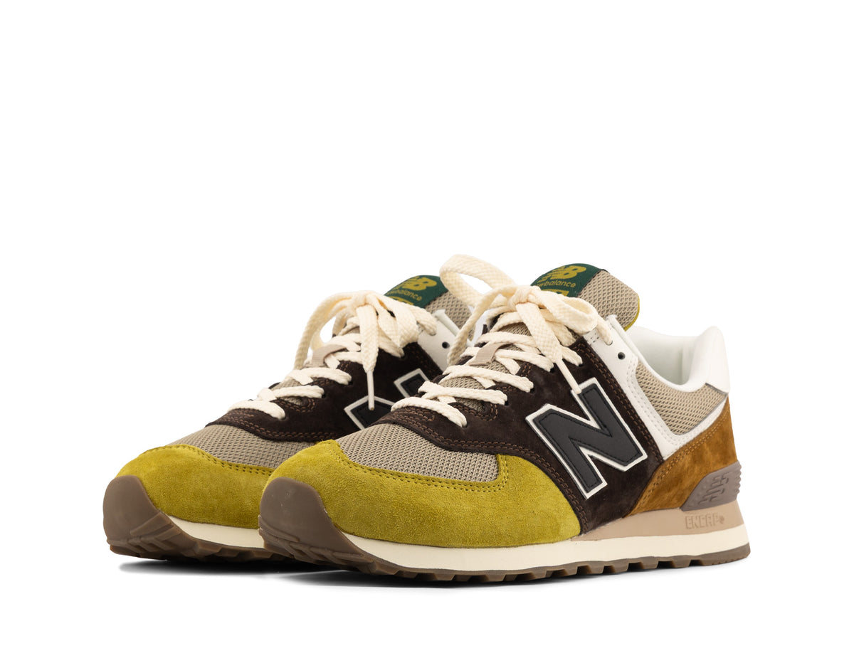 New Balance 574 black coffee