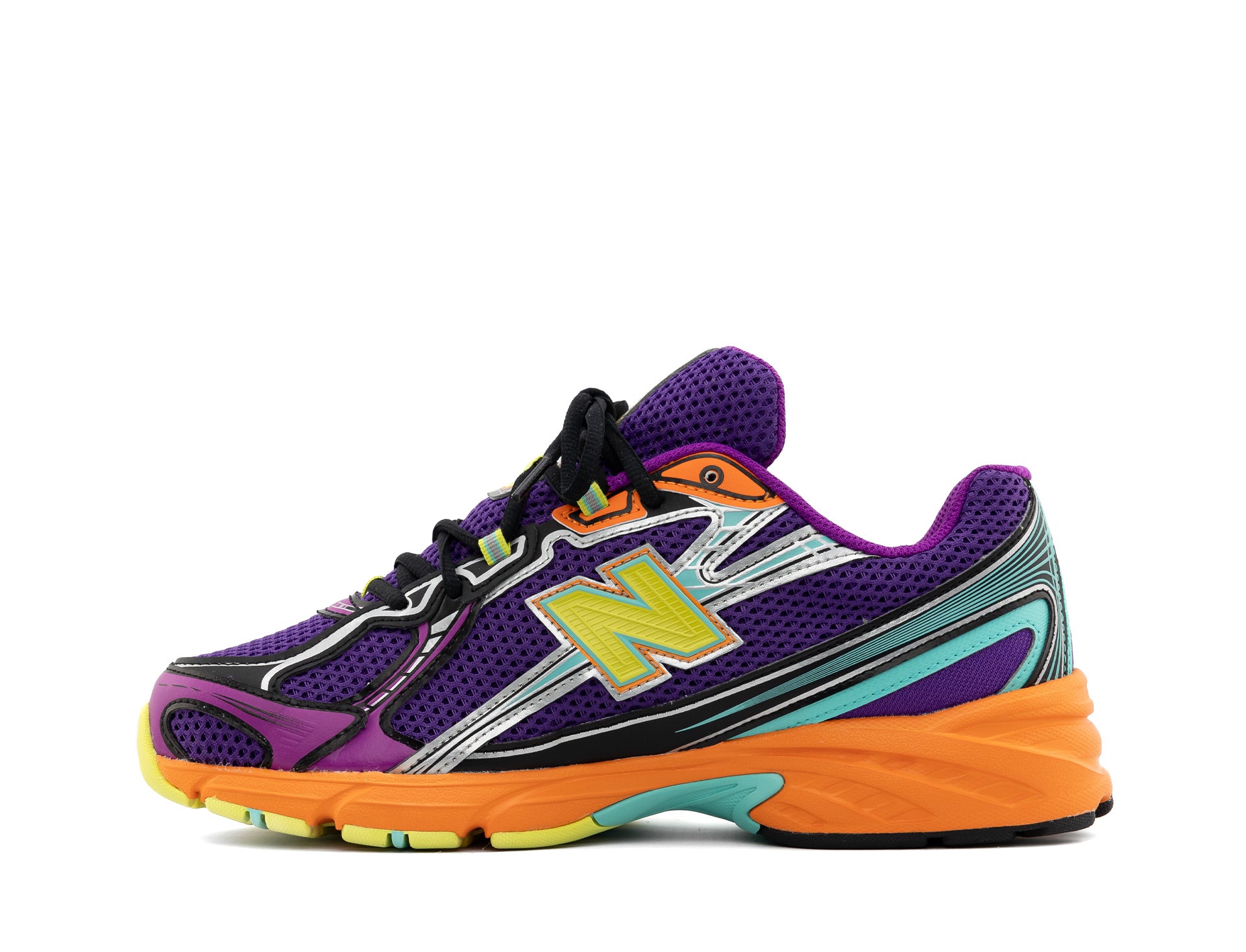 New Balance 740 concord grape purple fuchia sun glow firefly