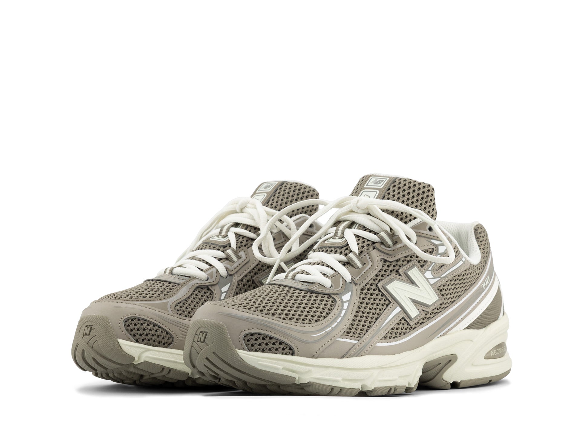 New Balance 740 dark olivine silver metallic sea salt