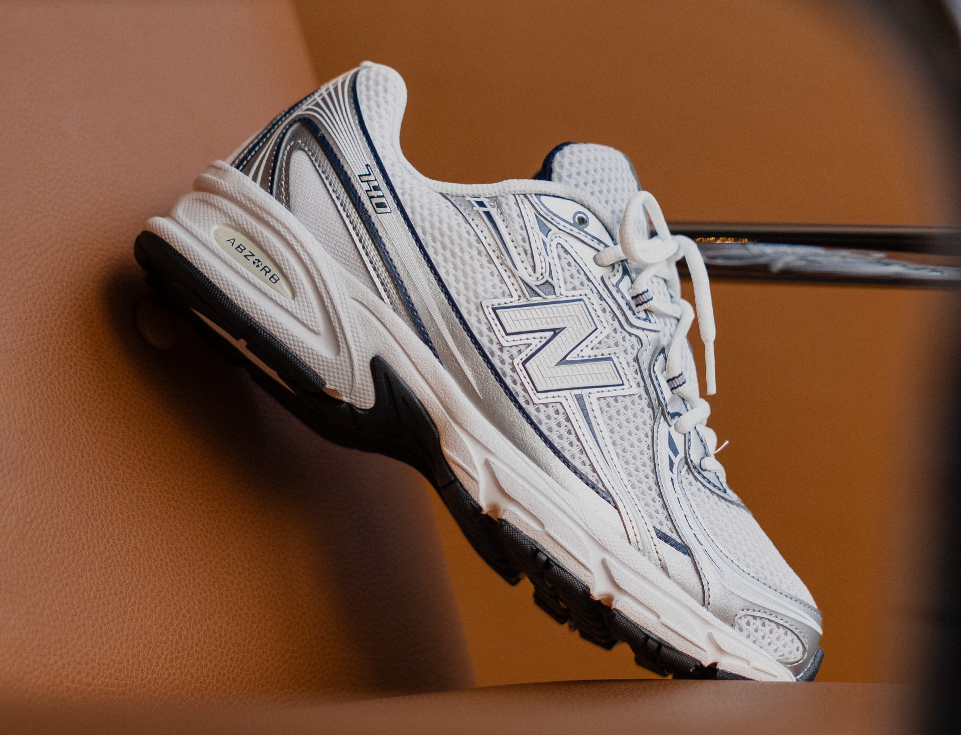 New Balance 740 white shadow grey