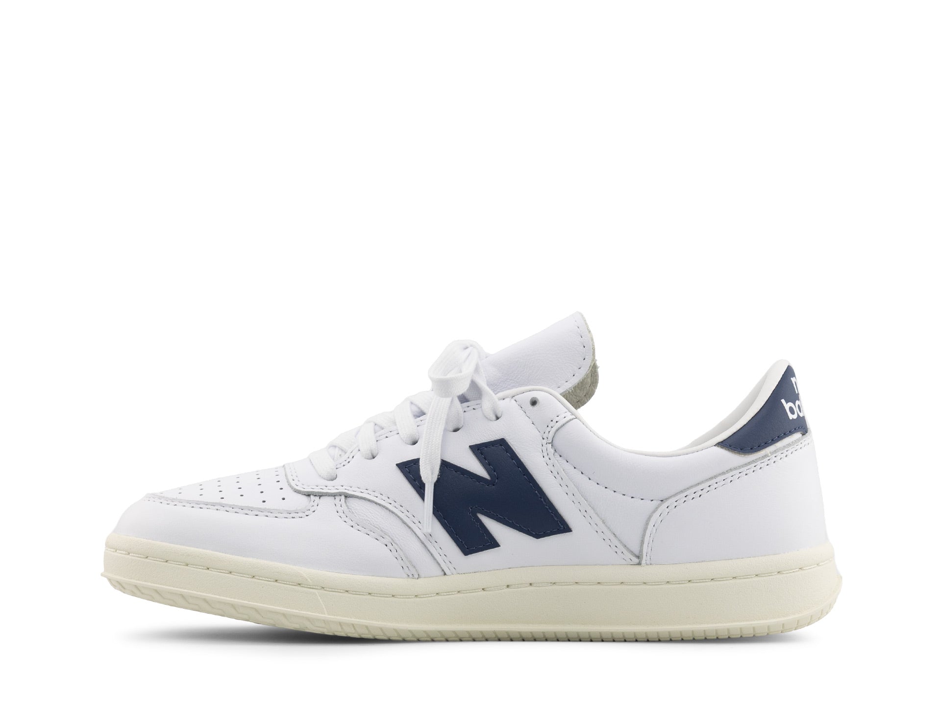 New Balance T500 white vintage indigo
